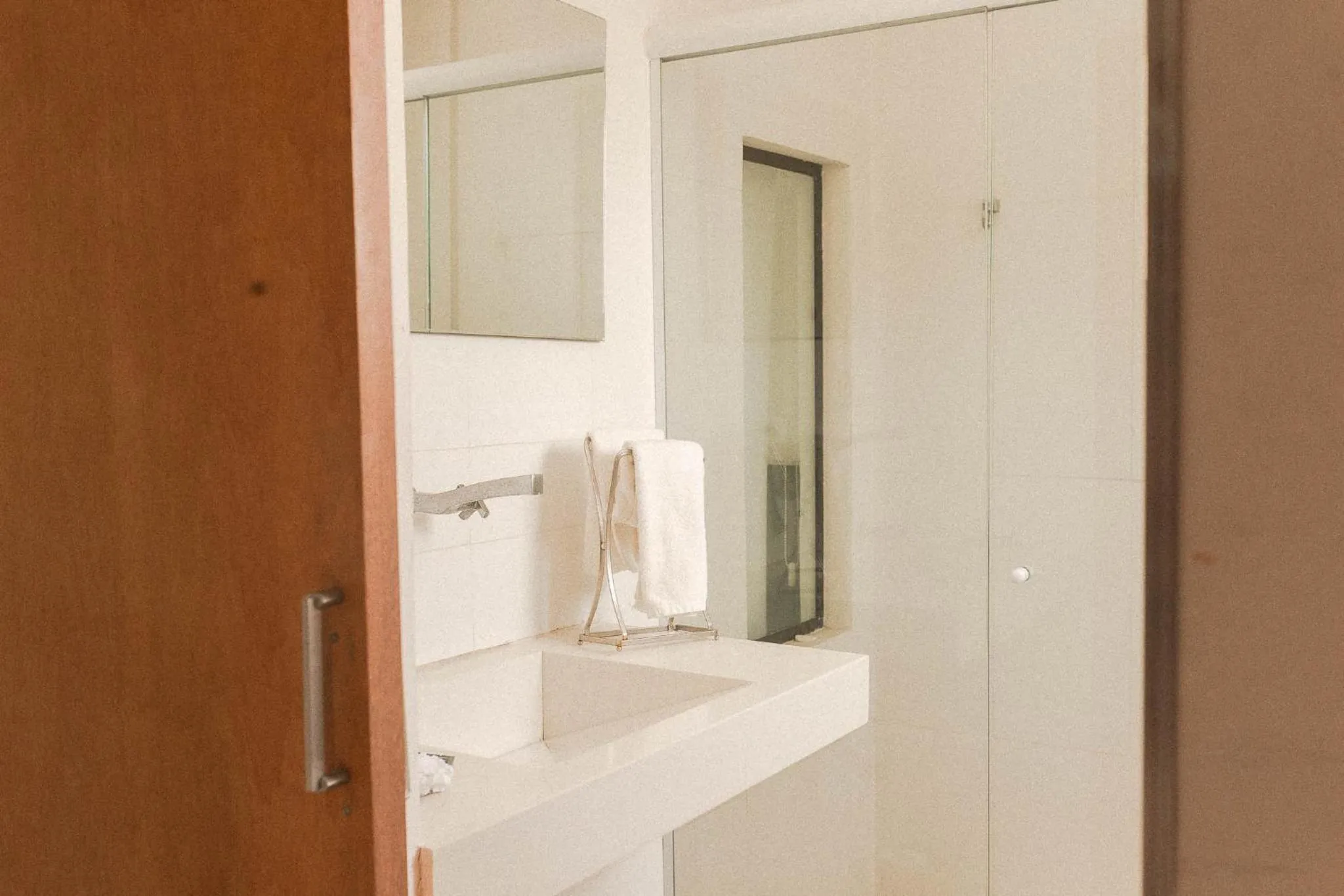 Shower in Casanova Residence - Barra da Tijuca na Ilha da Gigoia