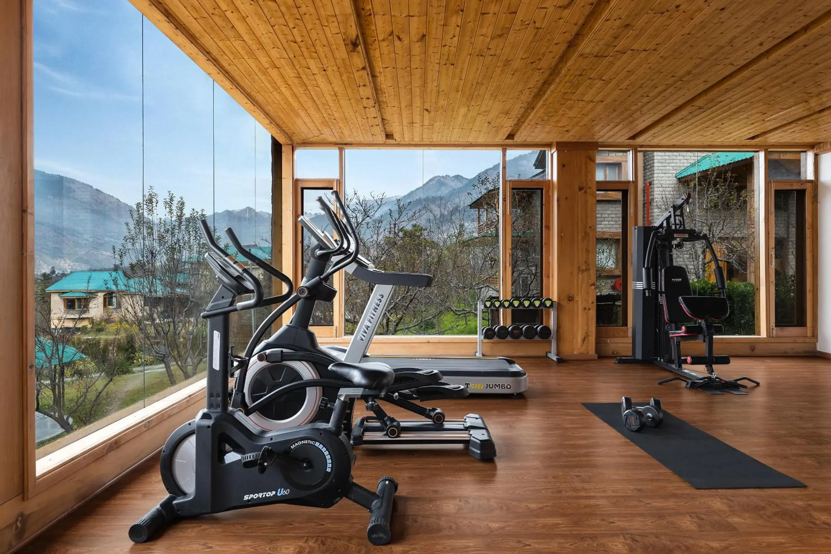 Fitness centre/facilities in Baragarh Resort & Spa, Manali- IHCL SeleQtions Fitness centre/facilities in Baragarh Resort & Spa, Manali- IHCL SeleQtions