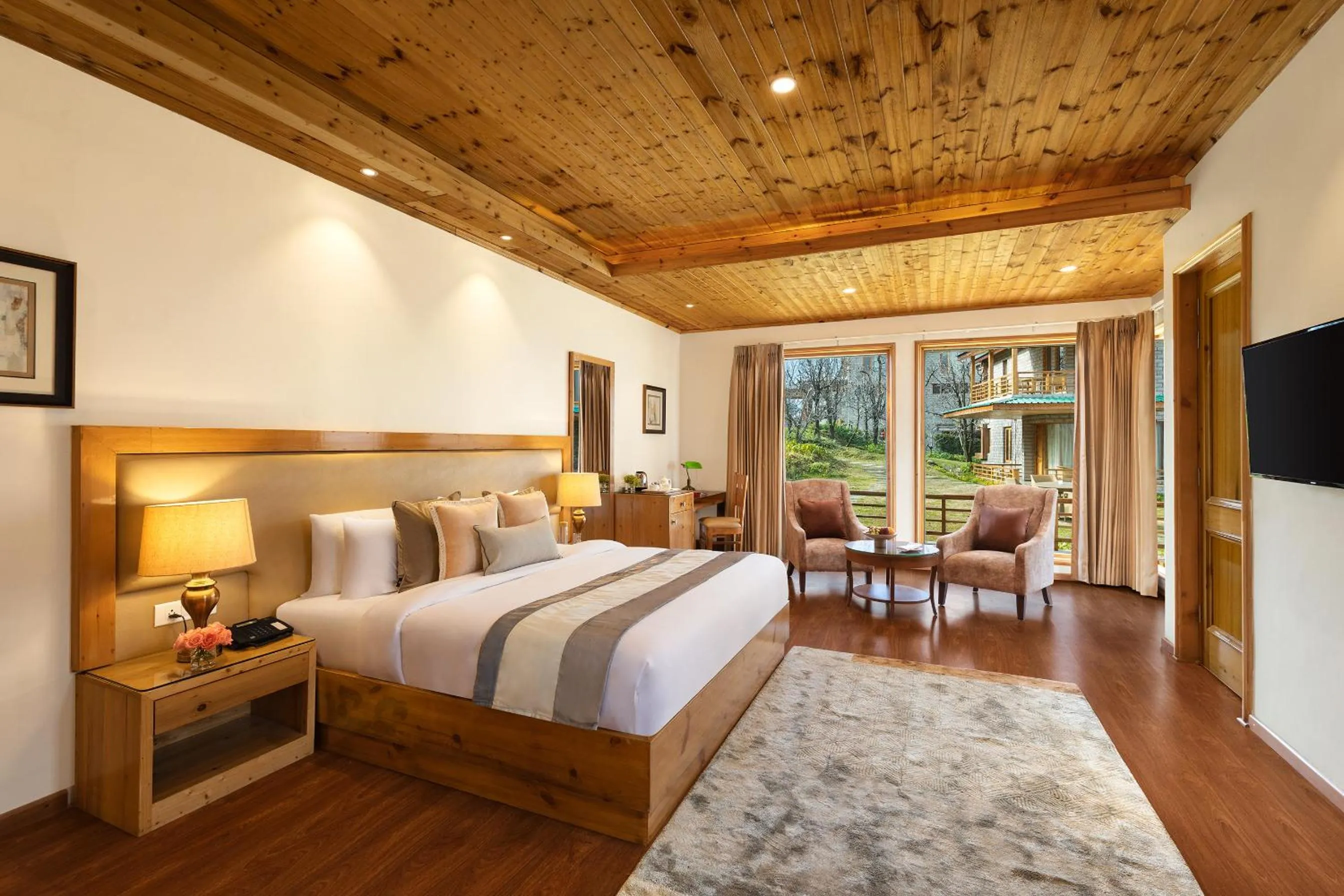 Bedroom, Bed in Baragarh Resort & Spa, Manali- IHCL SeleQtions