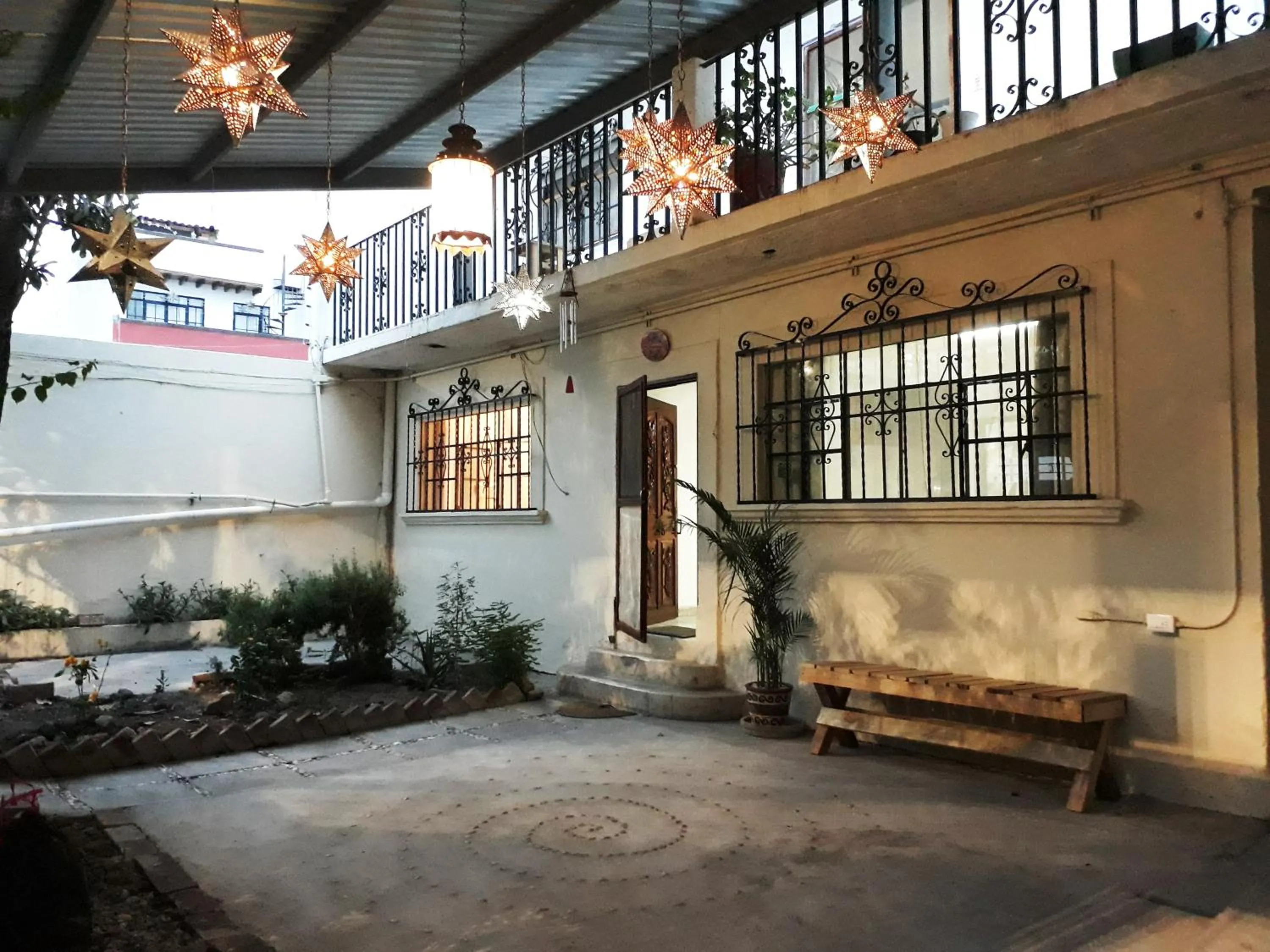 Patio in Lool Beh Hostal