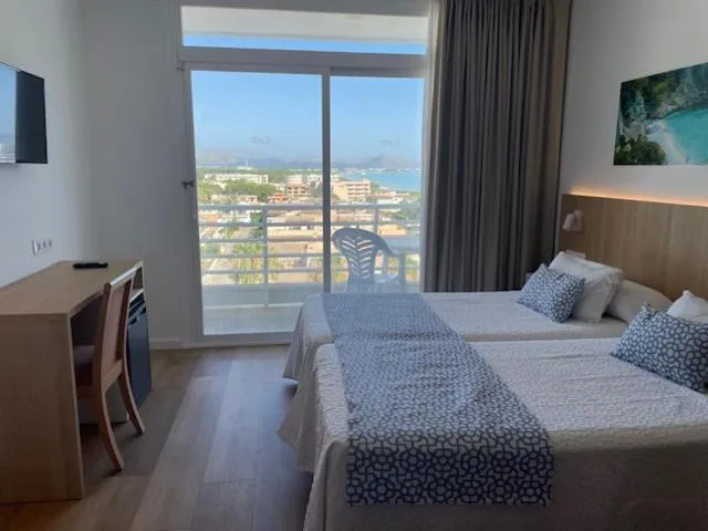 Bed in Hotel Sultán