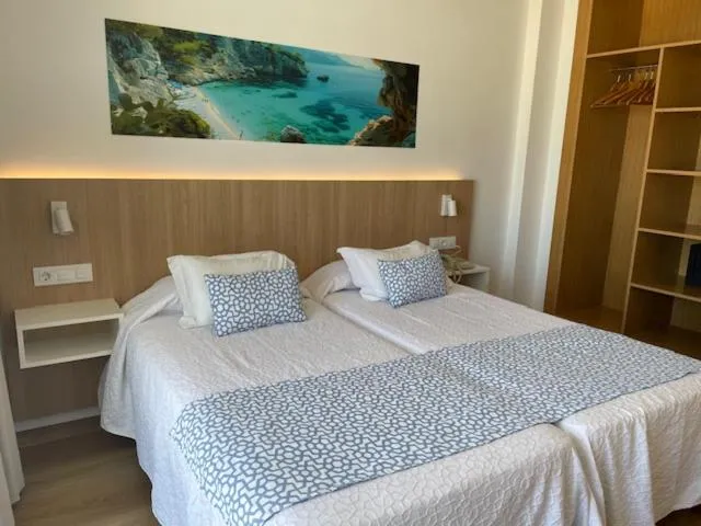 Bed in Hotel Sultán