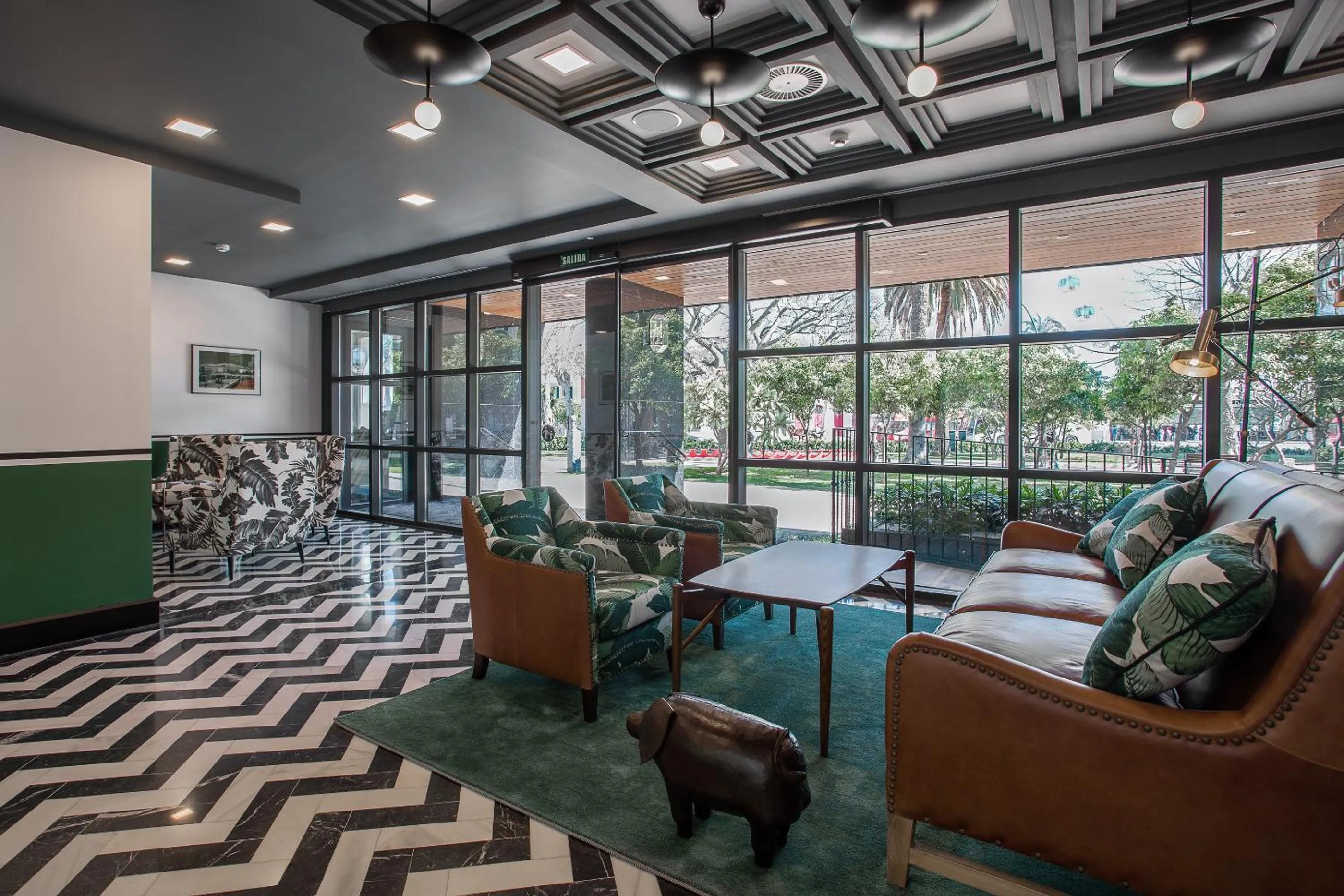 Lobby or reception in Room Mate Collection Valeria, Málaga