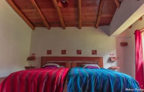 Bedroom, Bed in Birds Hotel Molino