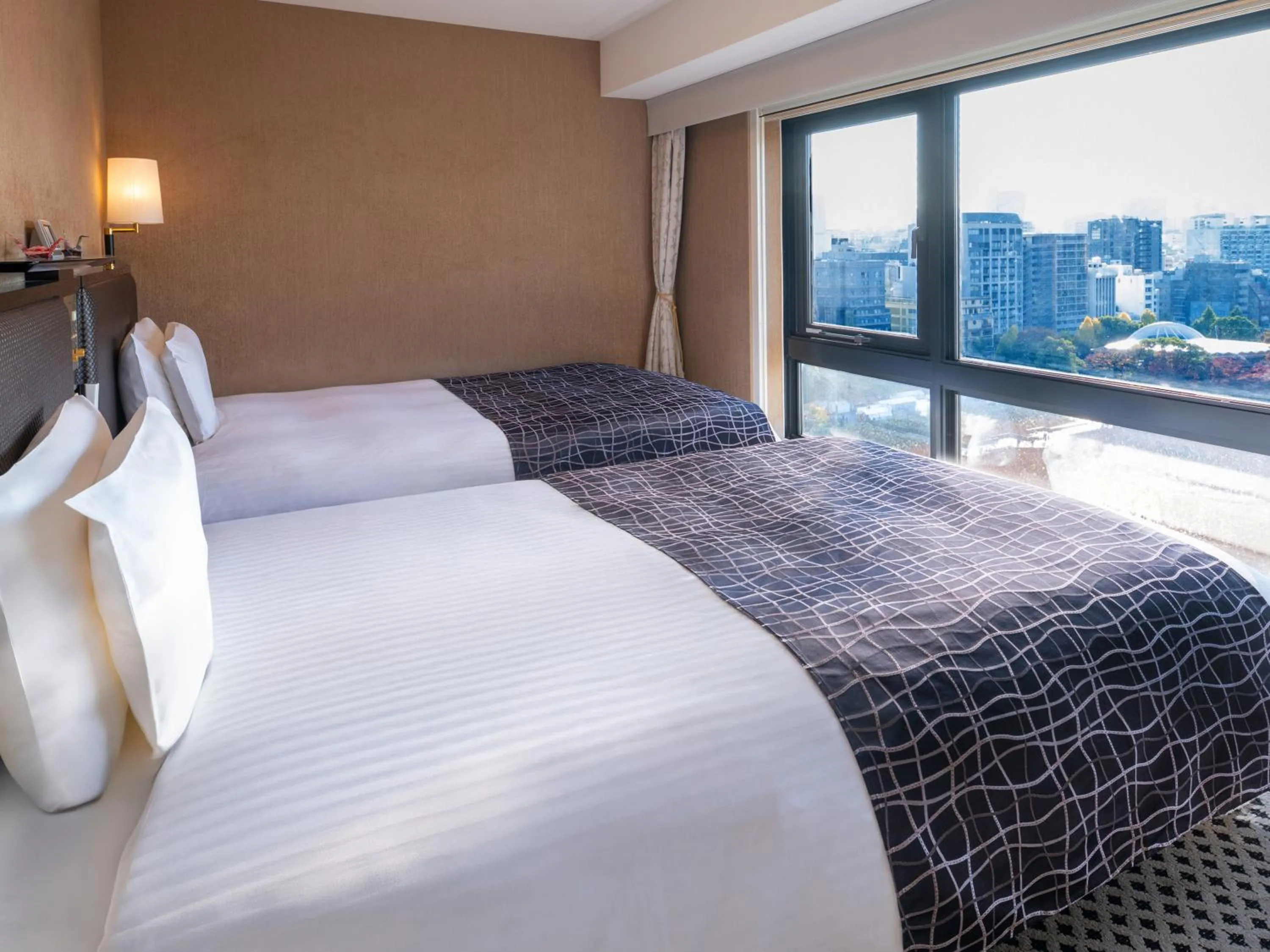 Bed in APA Hotel Keisei Ueno Ekimae