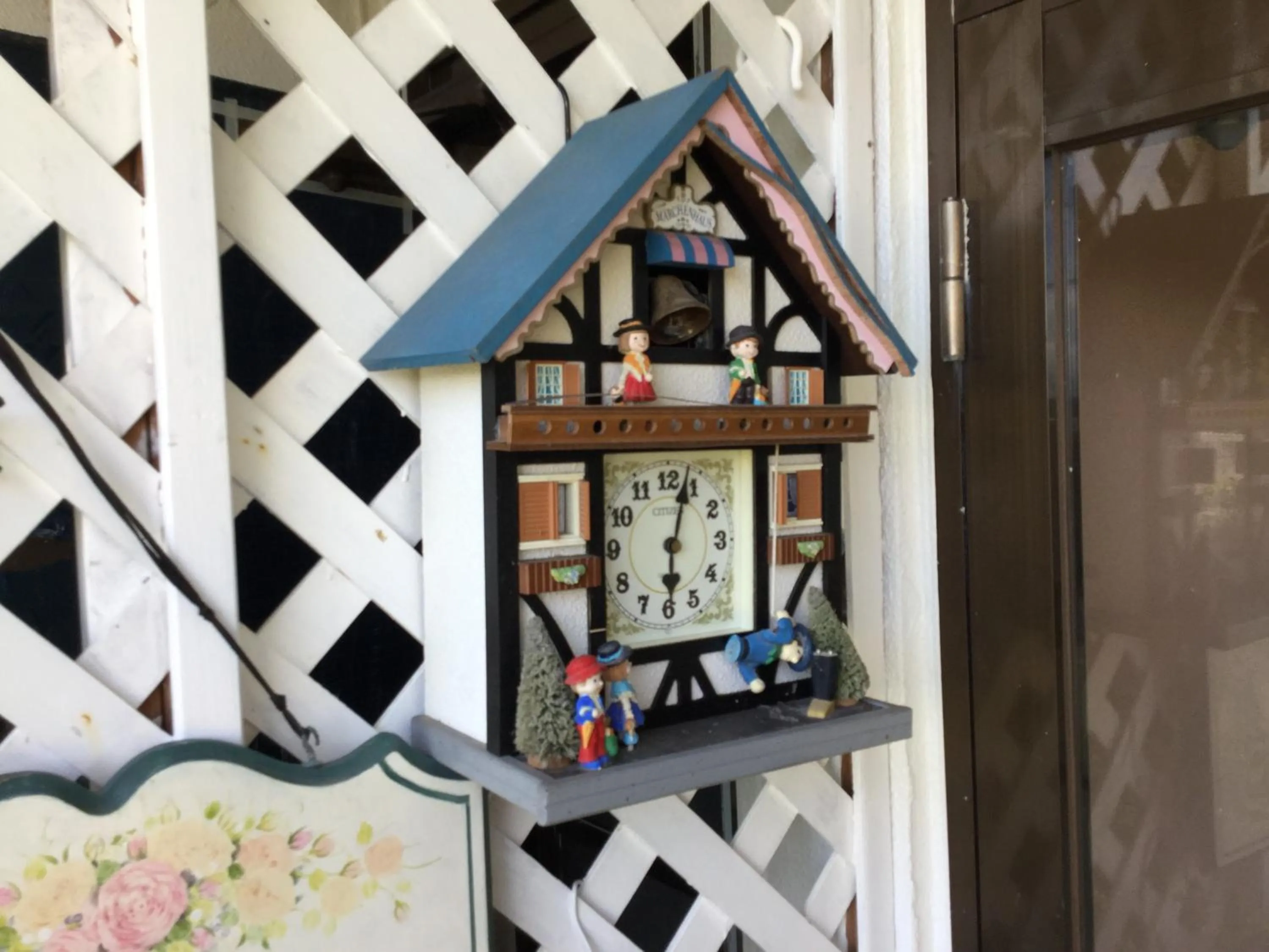 Decorative detail in Minshuku Zabaru