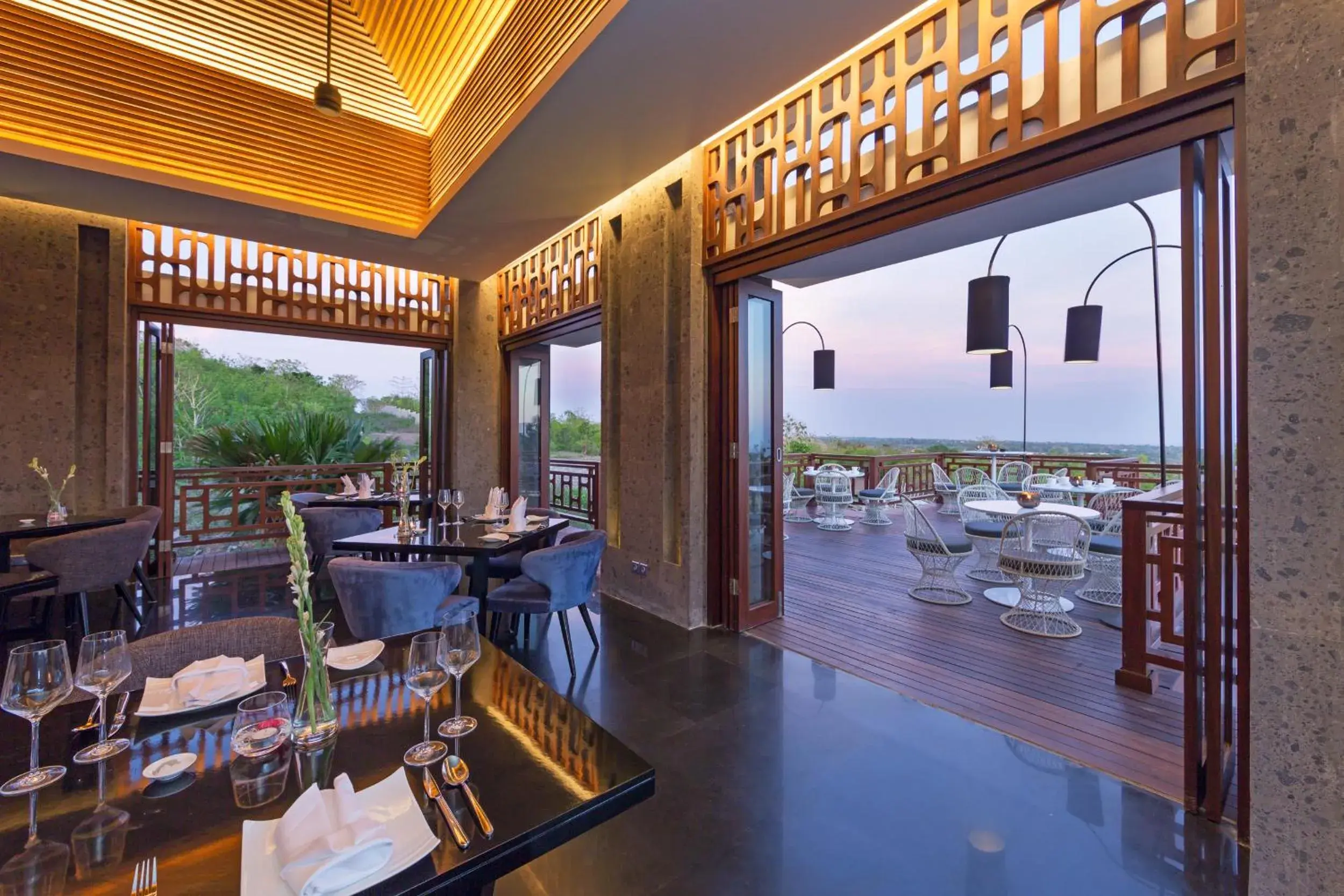 Restaurant/places to eat in Prasana Villas by Arjani Resorts Restaurant/places to eat in Prasana Villas by Arjani Resorts