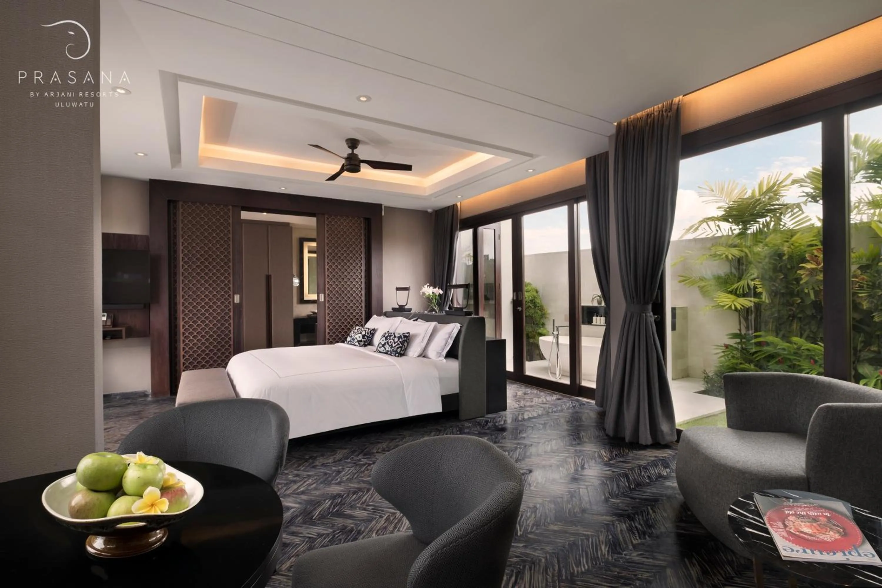 Bedroom, Bed in Prasana Villas by Arjani Resorts