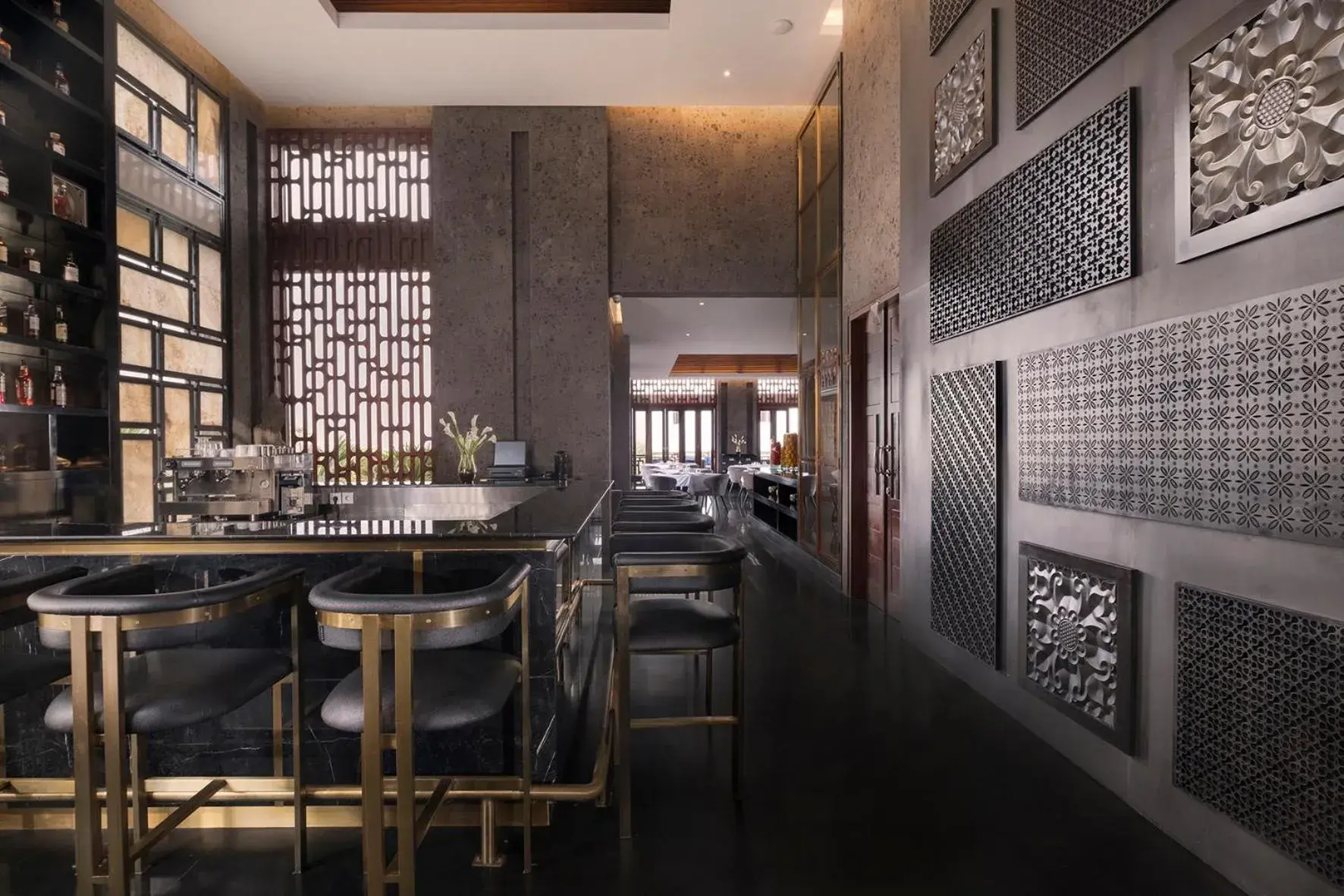 Lounge or bar in Prasana Villas by Arjani Resorts Lounge or bar in Prasana Villas by Arjani Resorts