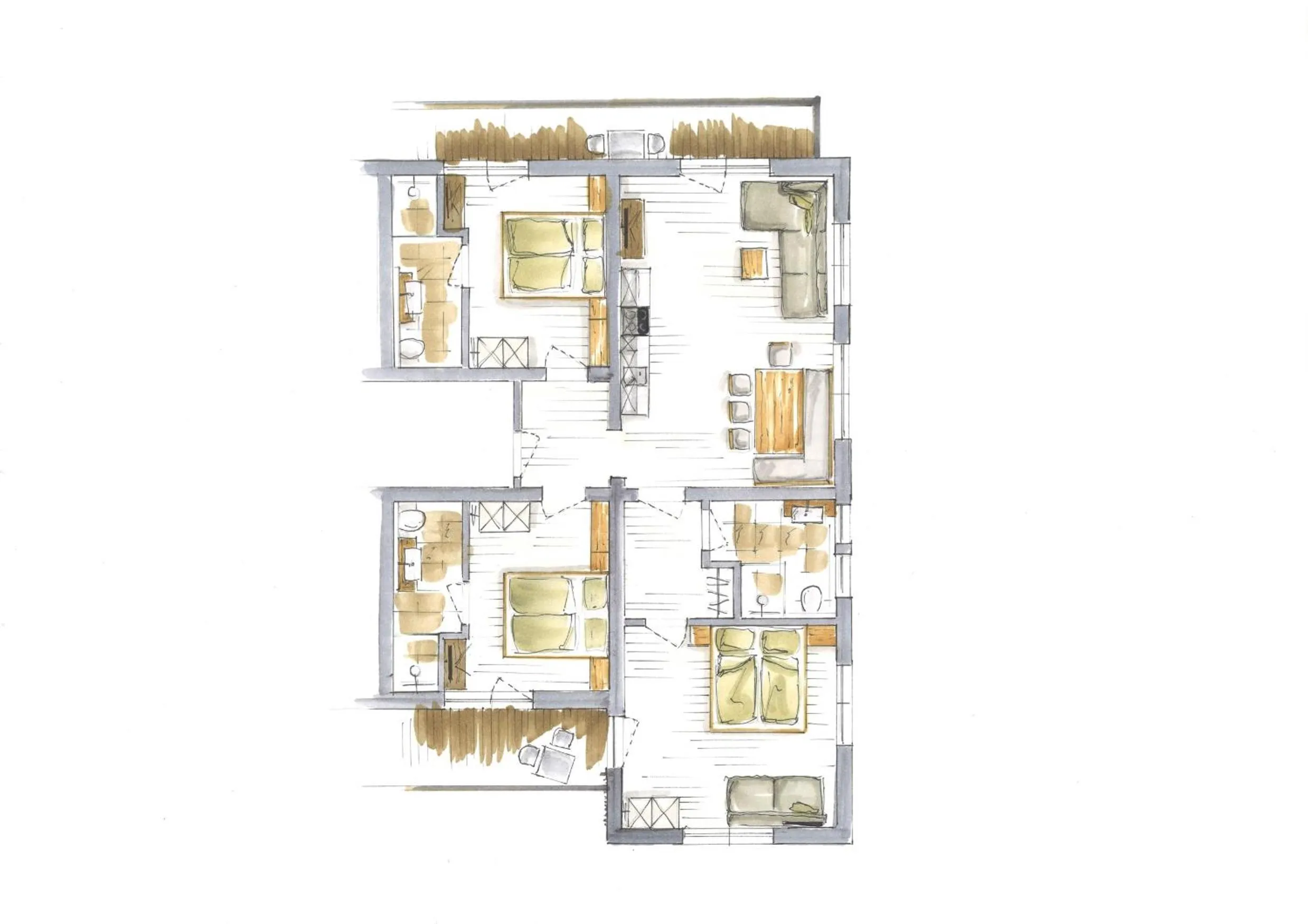 Bathroom in Dachsteinblick