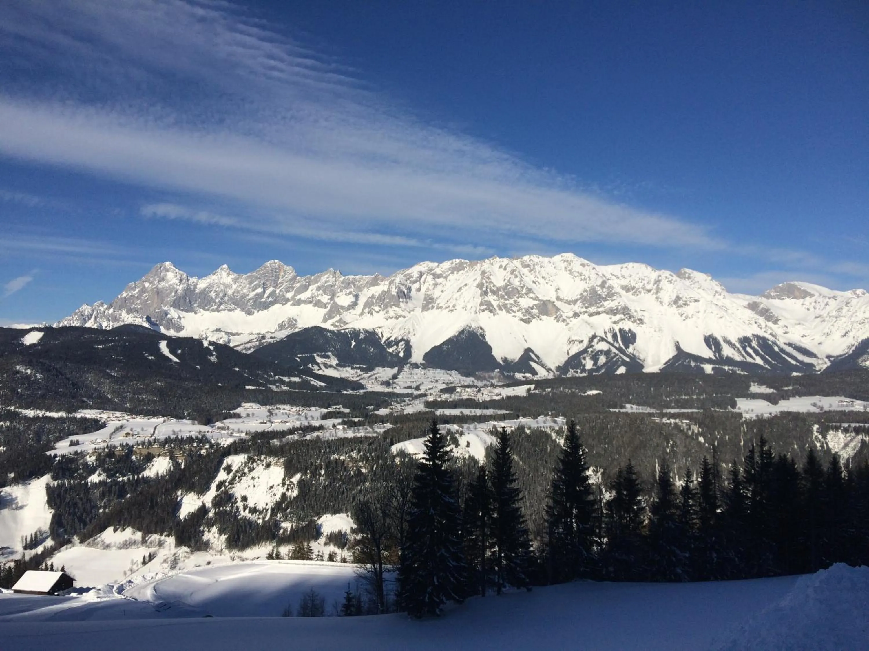 Natural landscape in Dachsteinblick