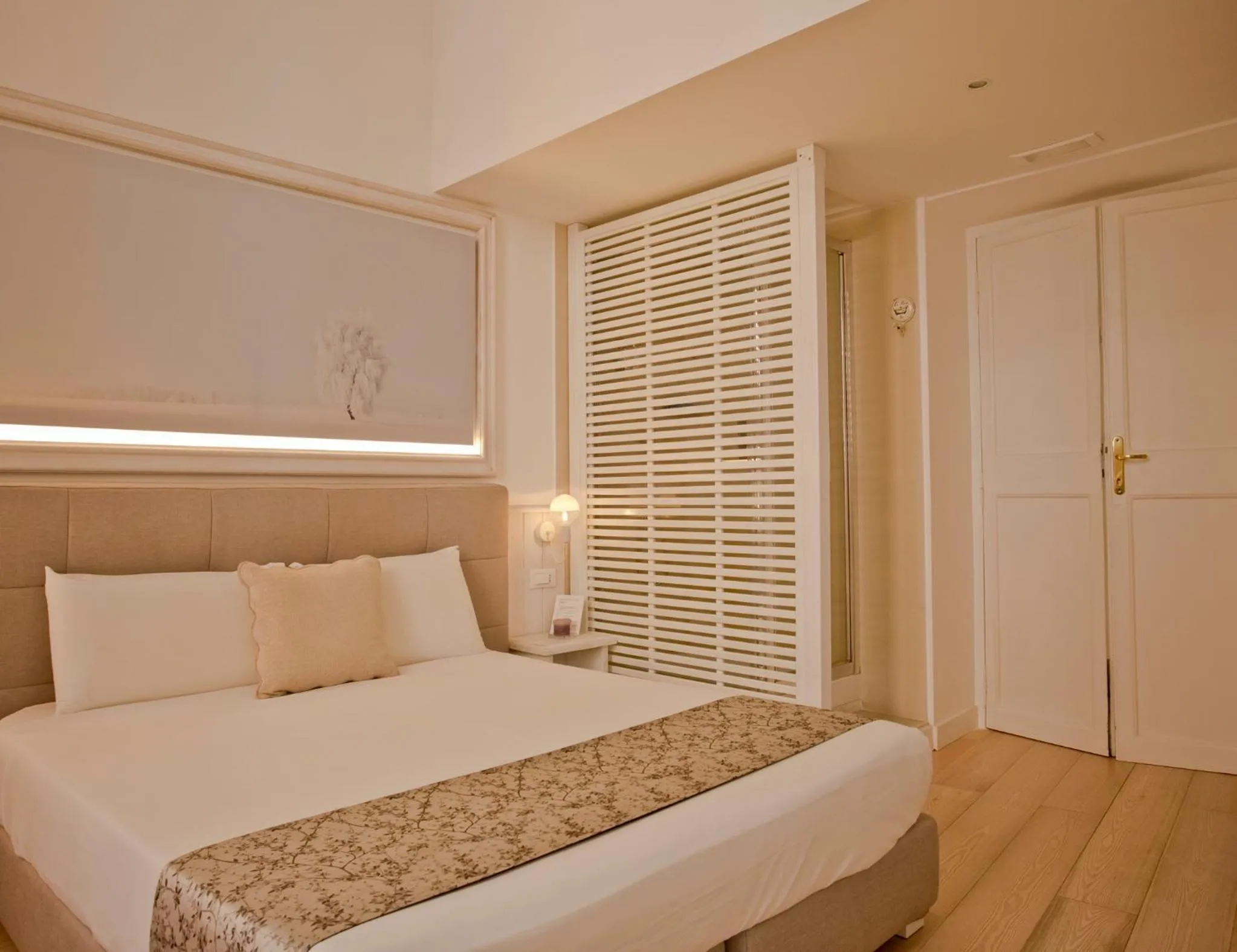Bed in Primo Piano Suites