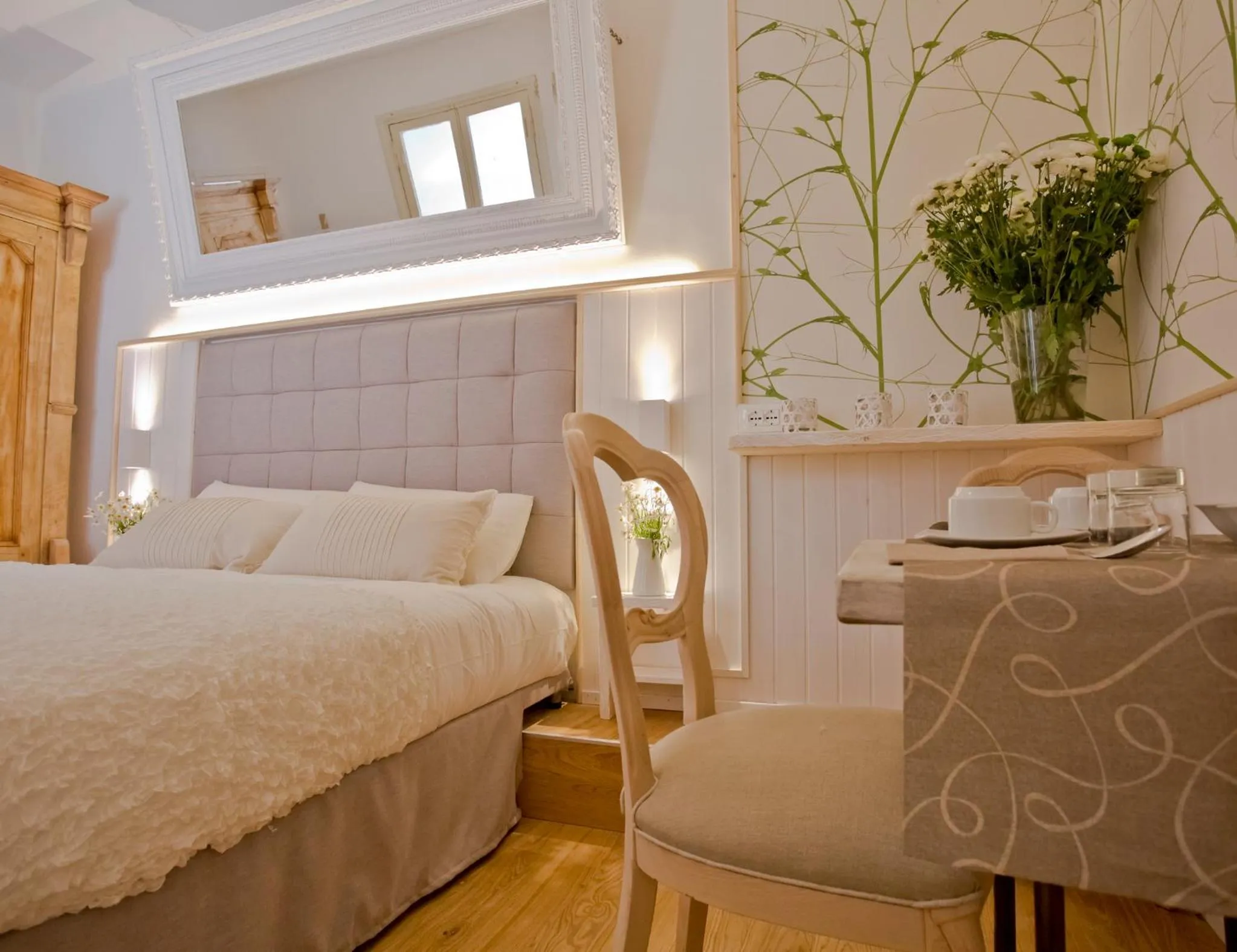 Bed in Primo Piano Suites
