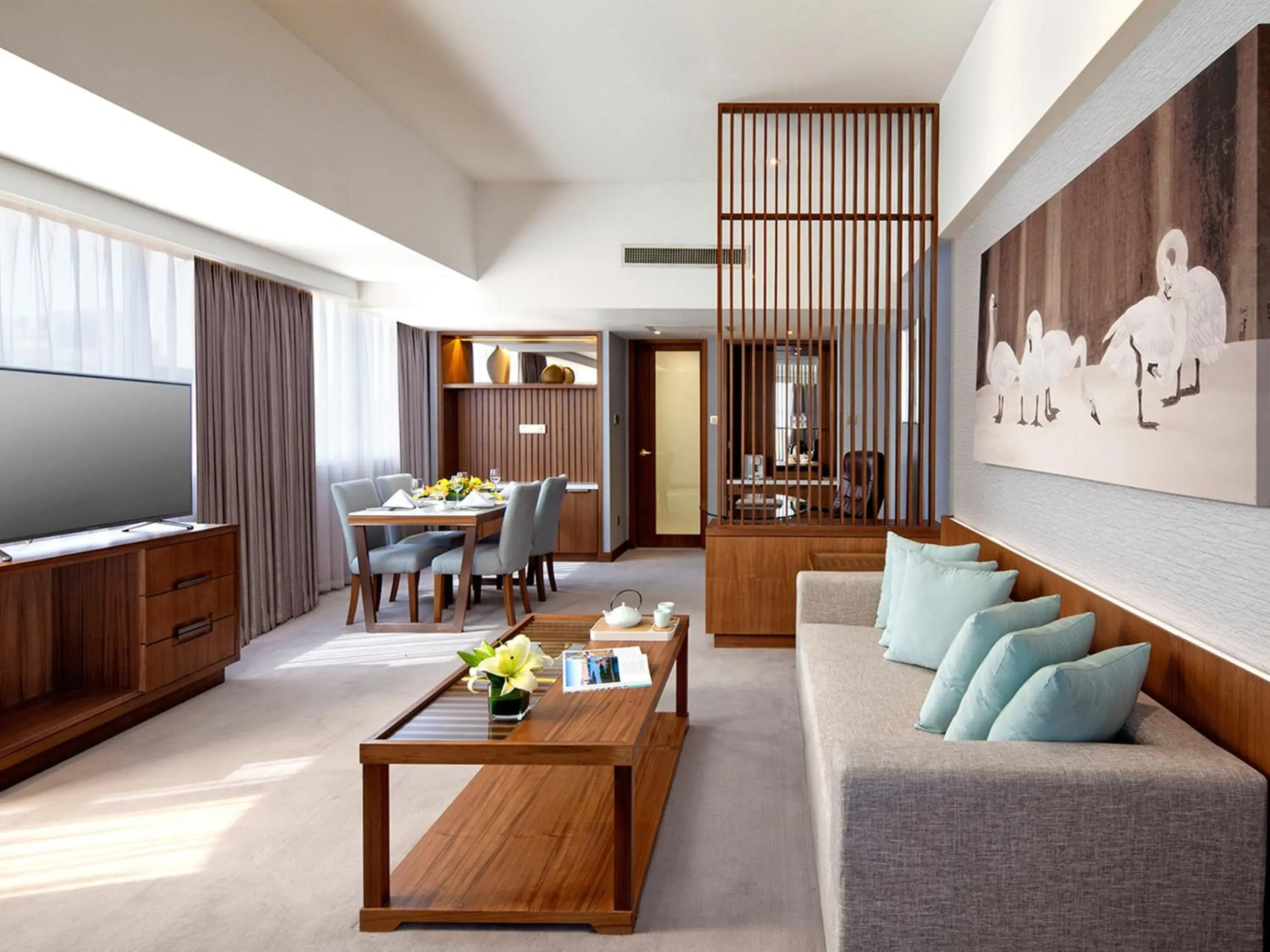 Photo of the whole room, Seating Area in Deacon House Wuxi Photo of the whole room, Seating Area in Deacon House Wuxi