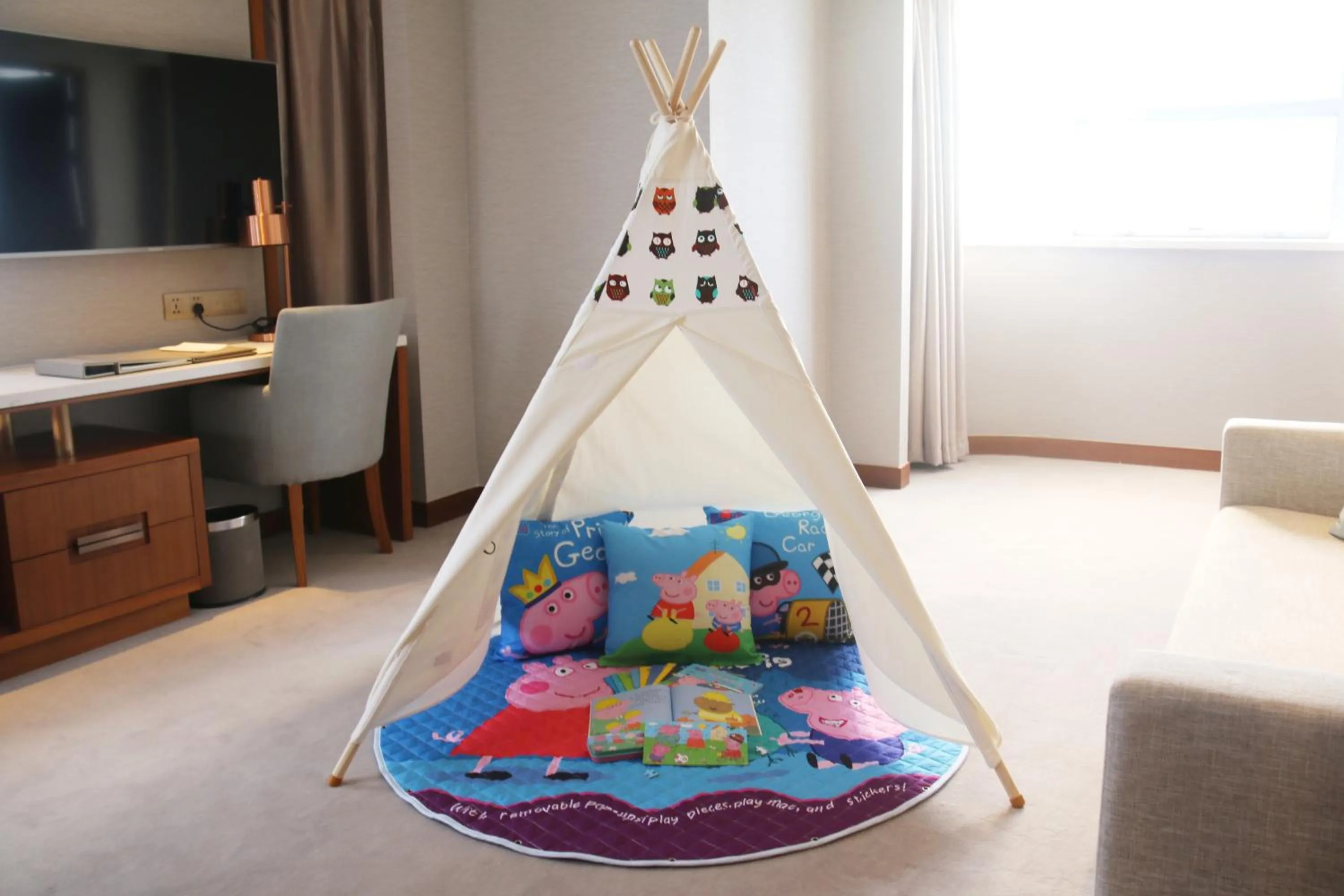 Seating area in Deacon House Wuxi