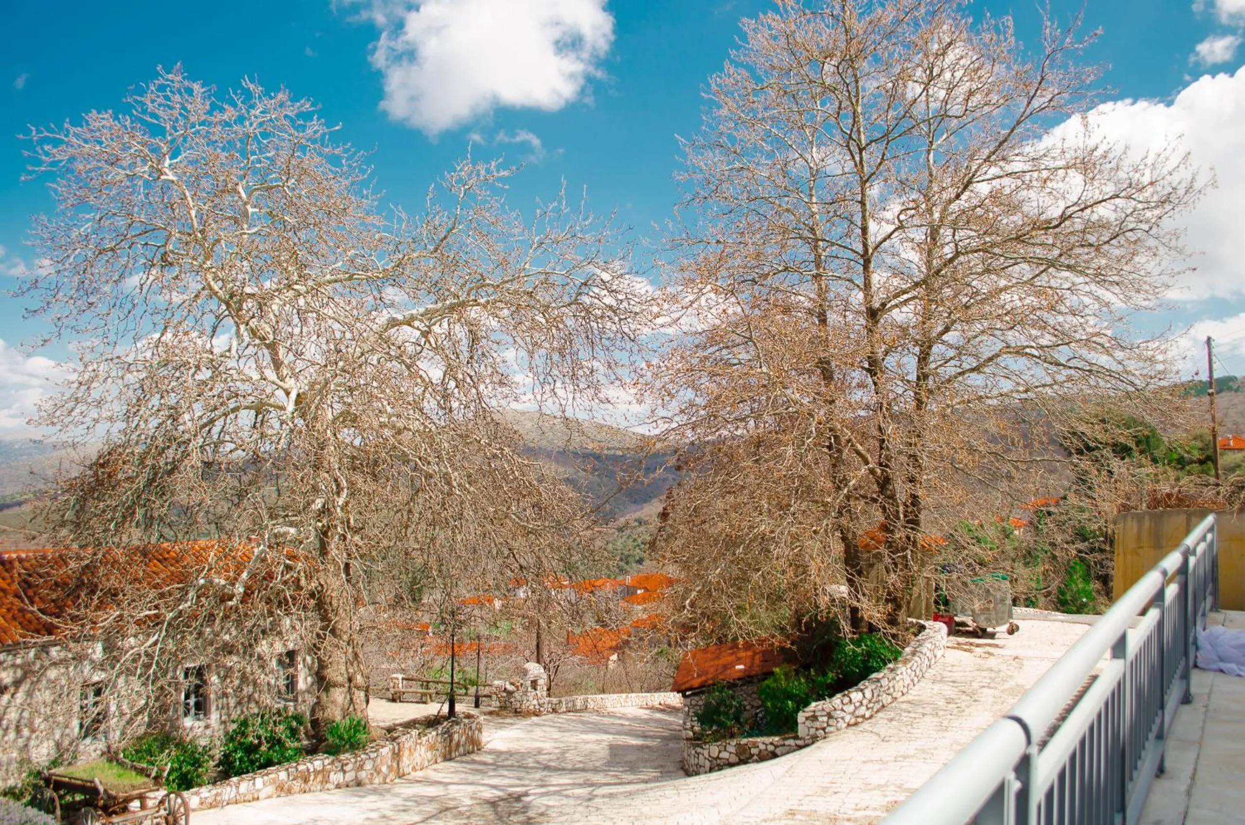 Garden, Mountain View in 1821 En Dolianis