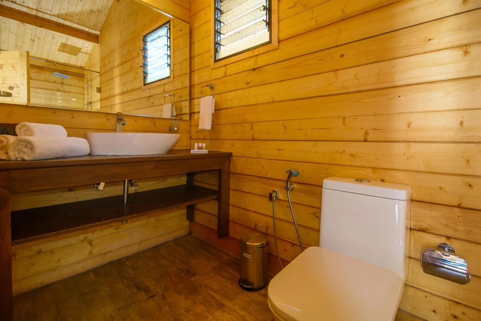 Bathroom in Antares Beach Resort, Vagator