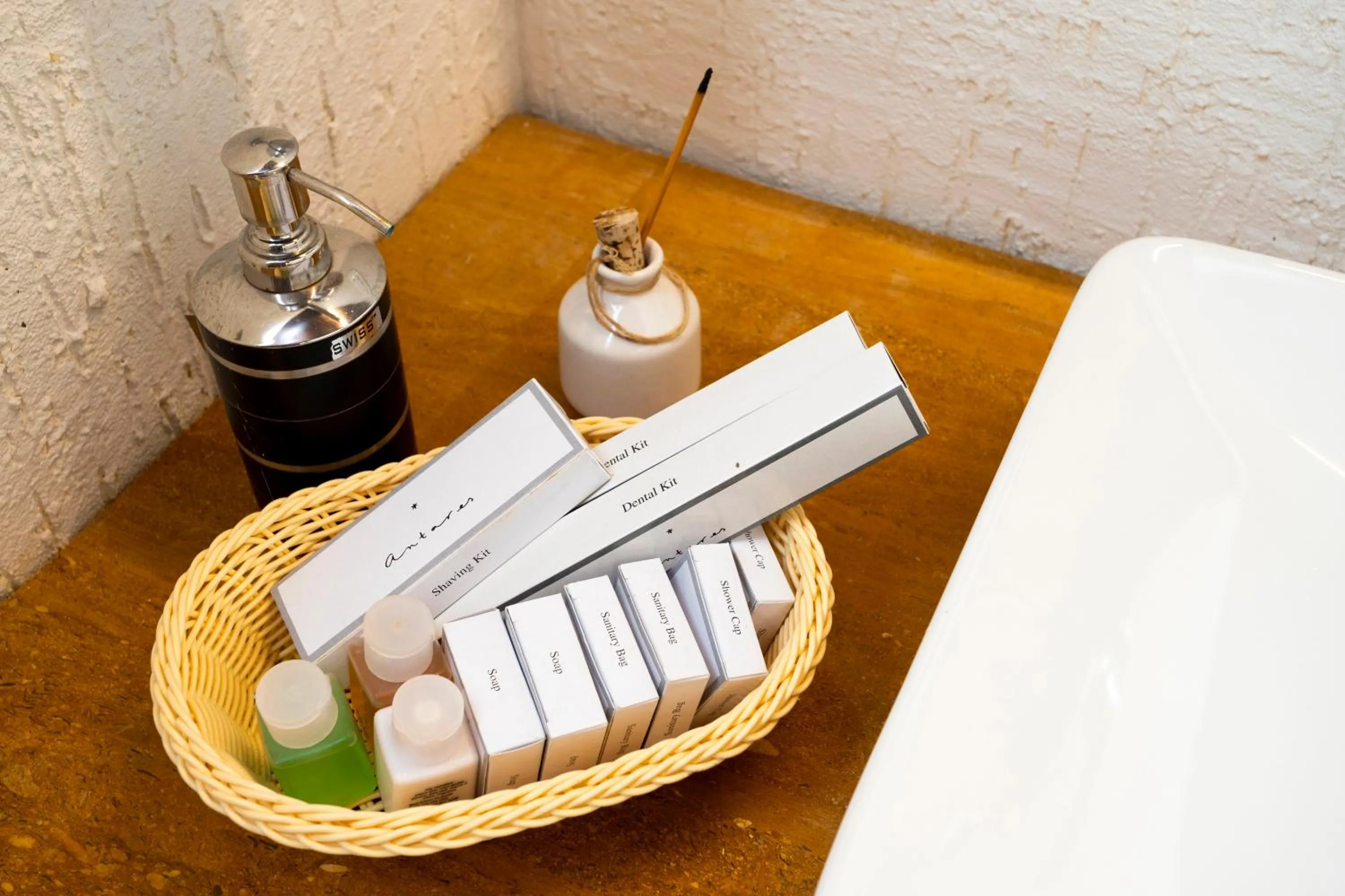 Bathroom in Antares Beach Resort, Vagator