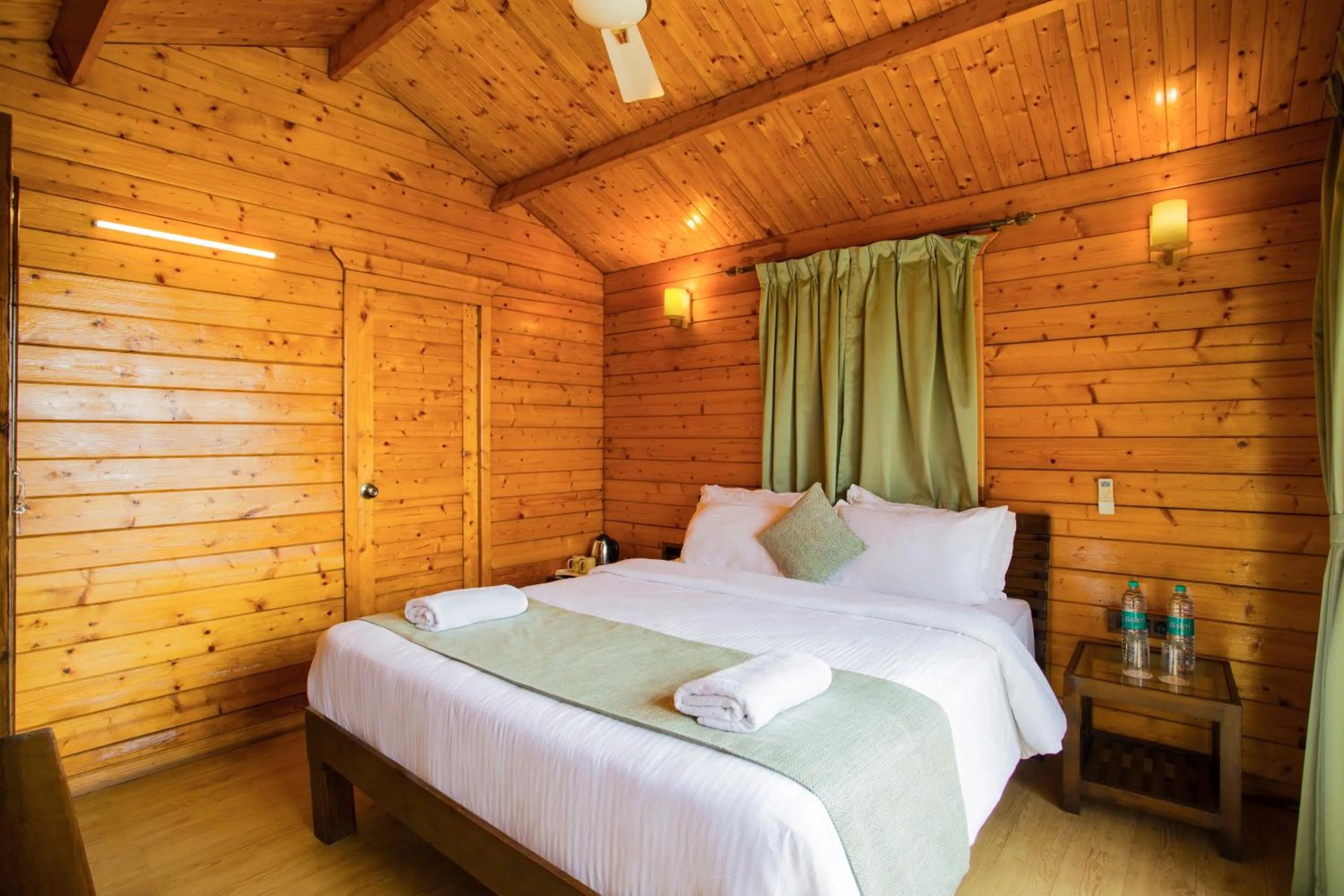 Bed in Antares Beach Resort, Vagator