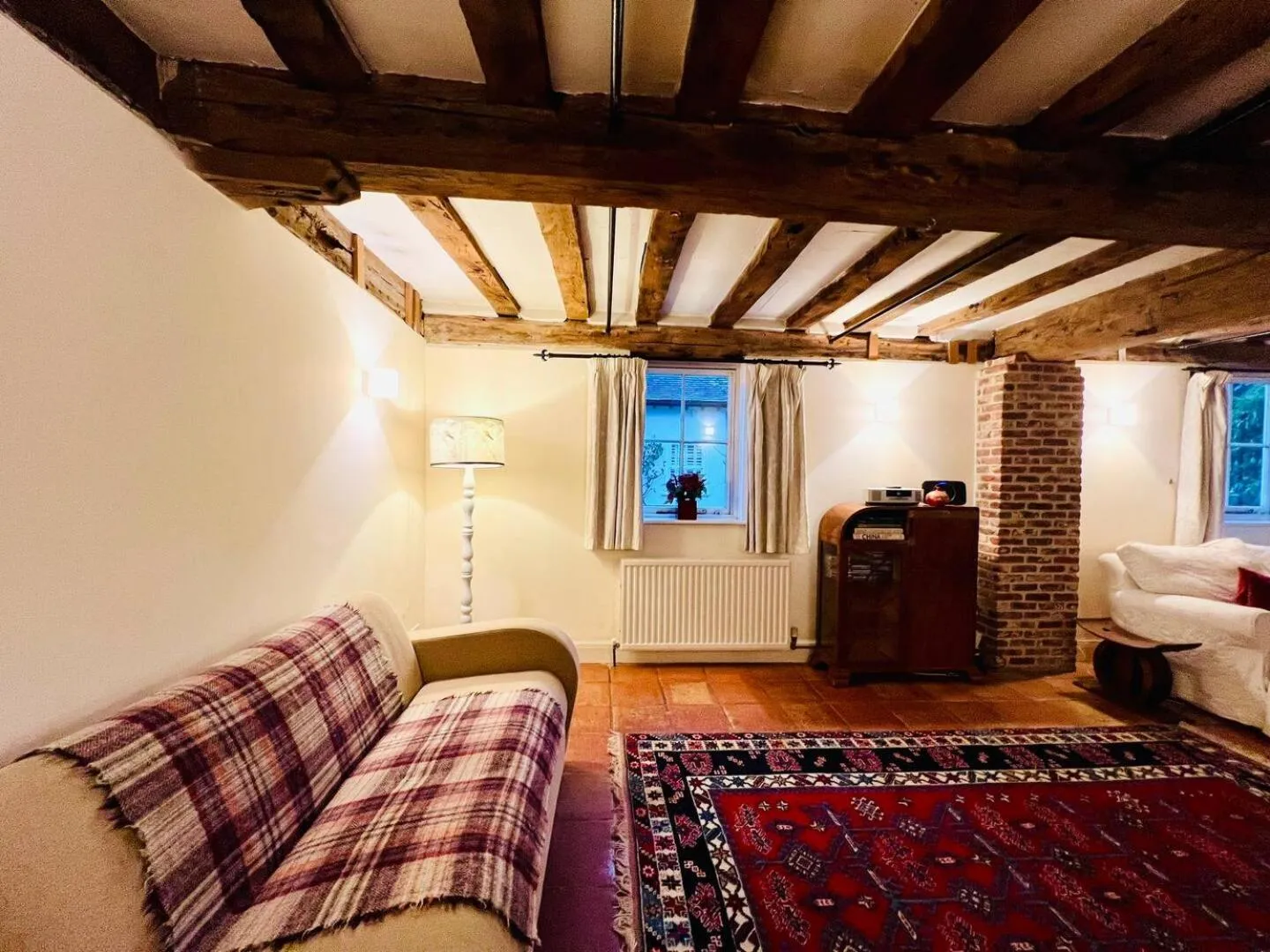 Living room in Unique Home in Prime Location in Dedham