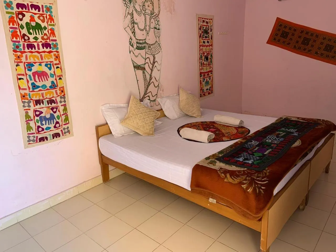 Bedroom, Bed in Shiva Guest House