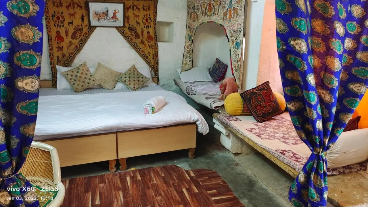 Photo of the whole room, Bed in Shiva Guest House