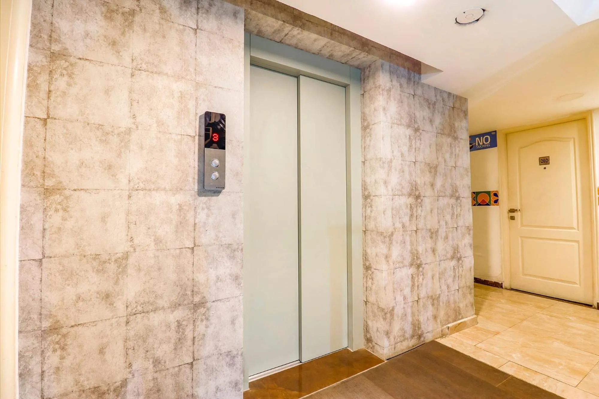 elevator in FabHotel Park Inn - Indiranagar