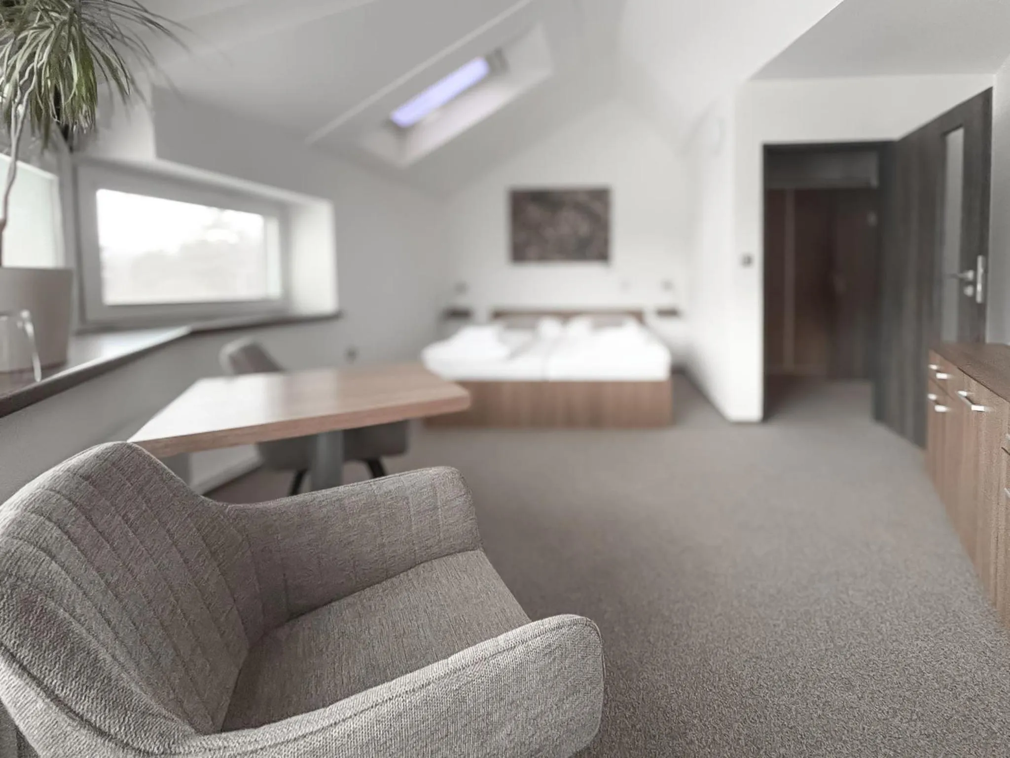 Bedroom, Bed in Hotel Pod Radnicí