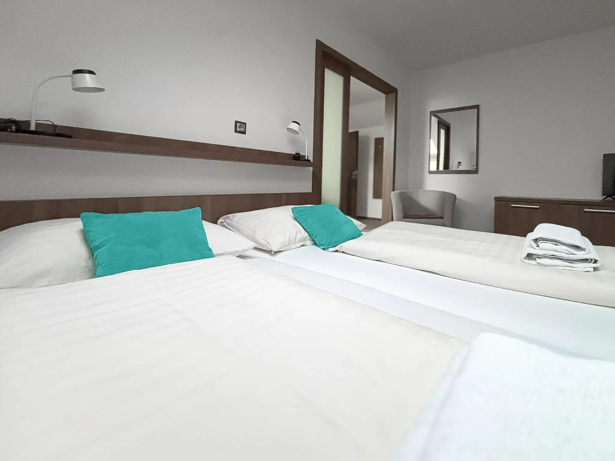 Bedroom, Bed in Hotel Pod Radnicí