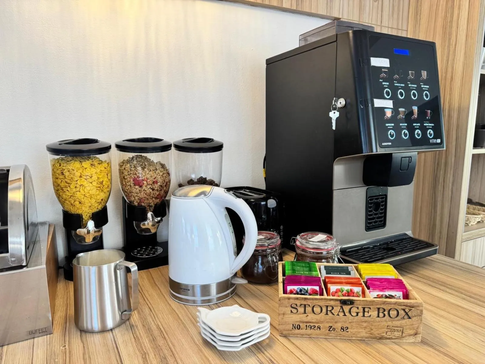 Buffet breakfast in Hotel Pod Radnicí