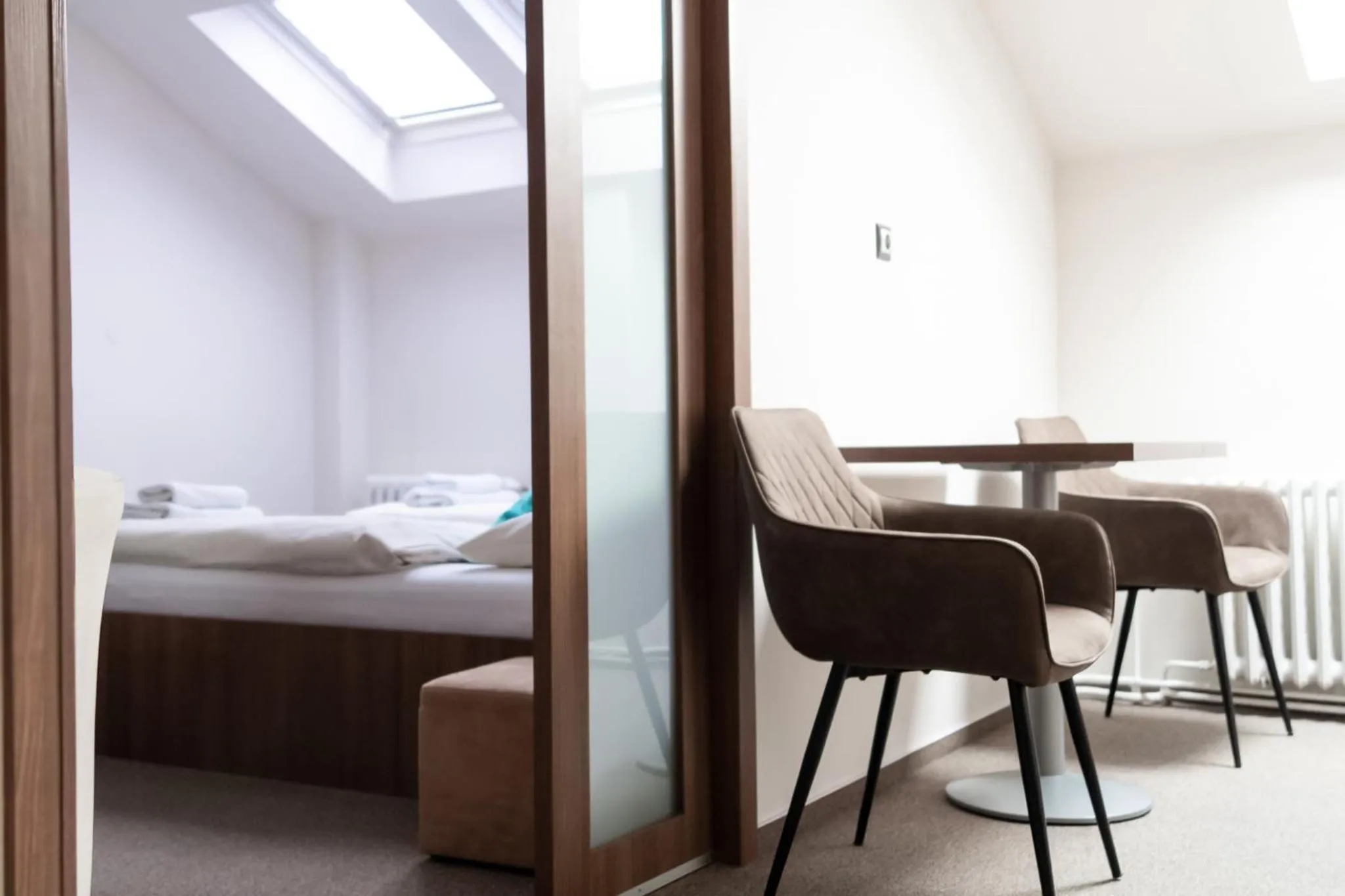 Bedroom, Bed in Hotel Pod Radnicí