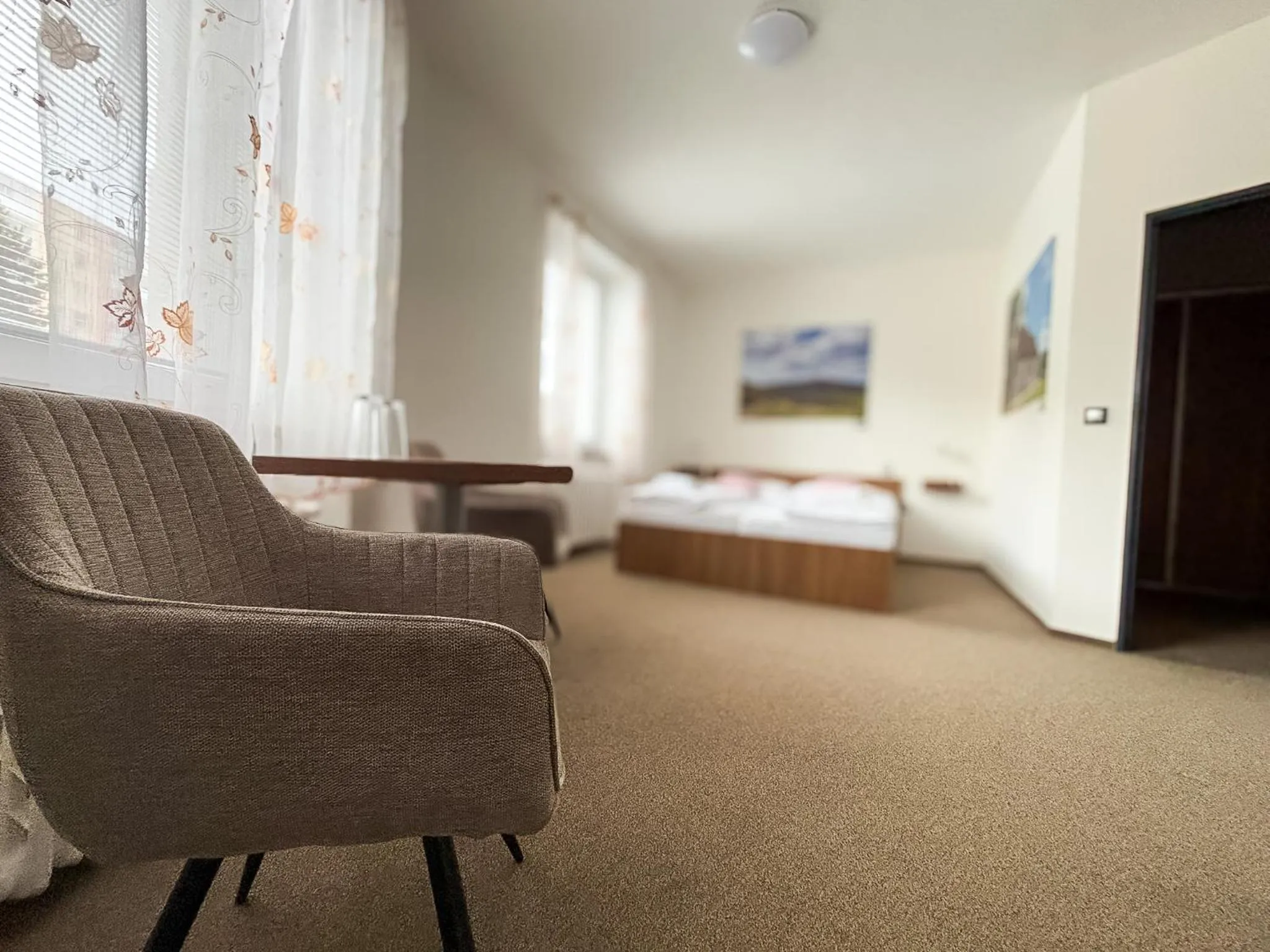 Bedroom, Bed in Hotel Pod Radnicí