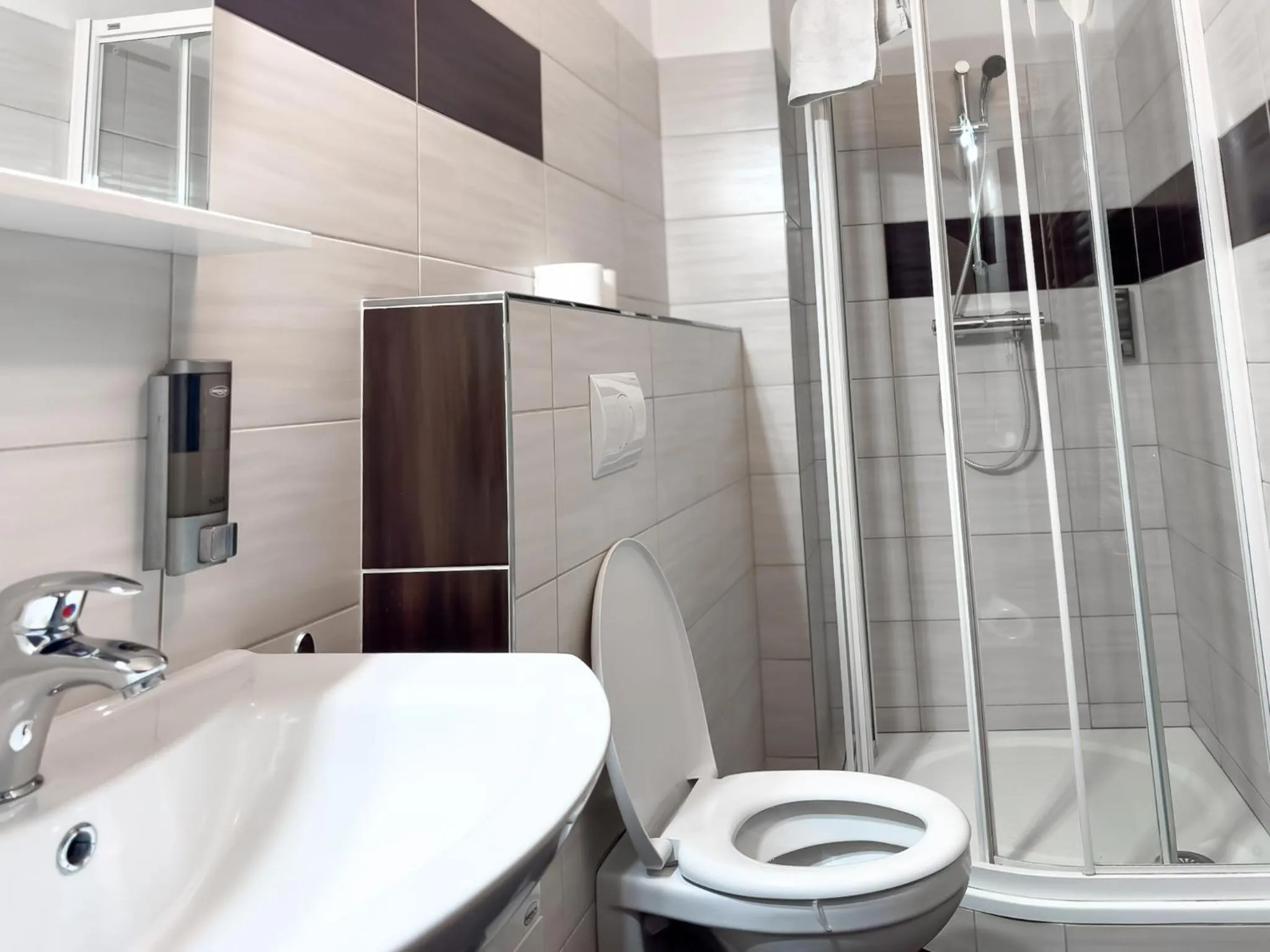 Bathroom in Hotel Pod Radnicí