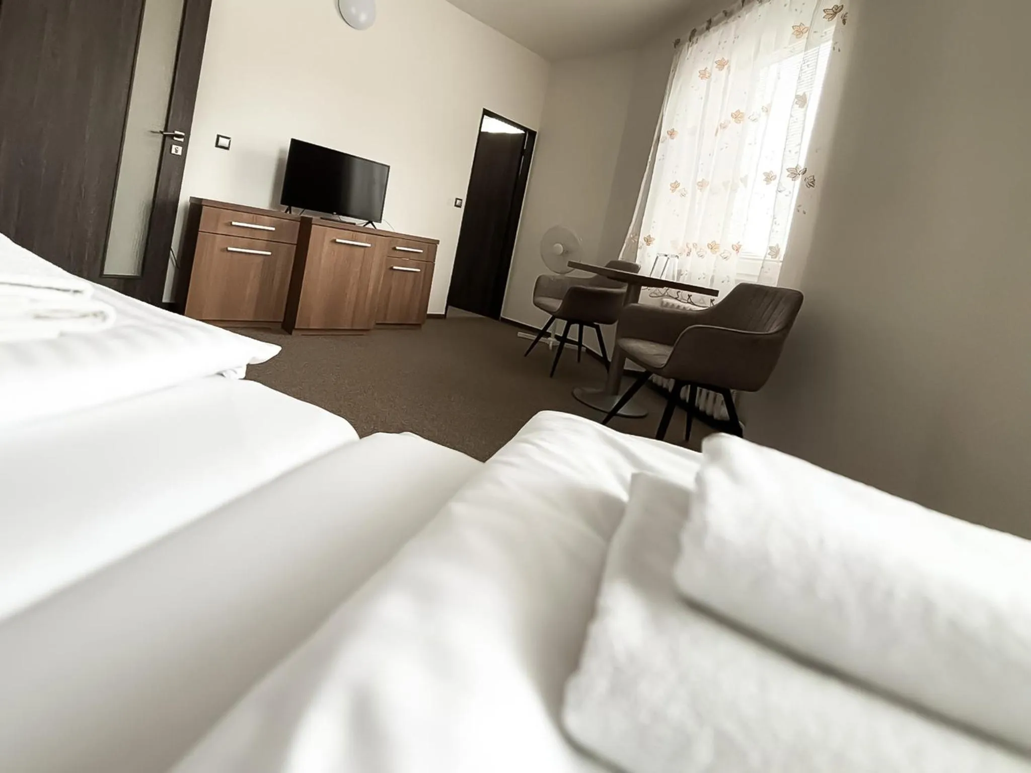 Bedroom, Bed in Hotel Pod Radnicí