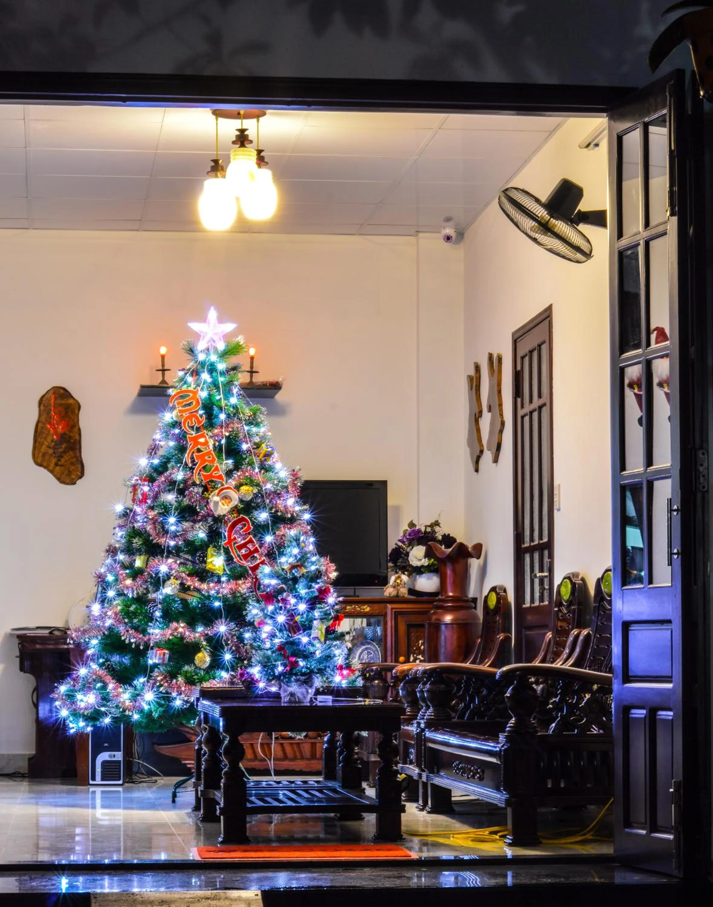 Living room in HaLo HomeStay