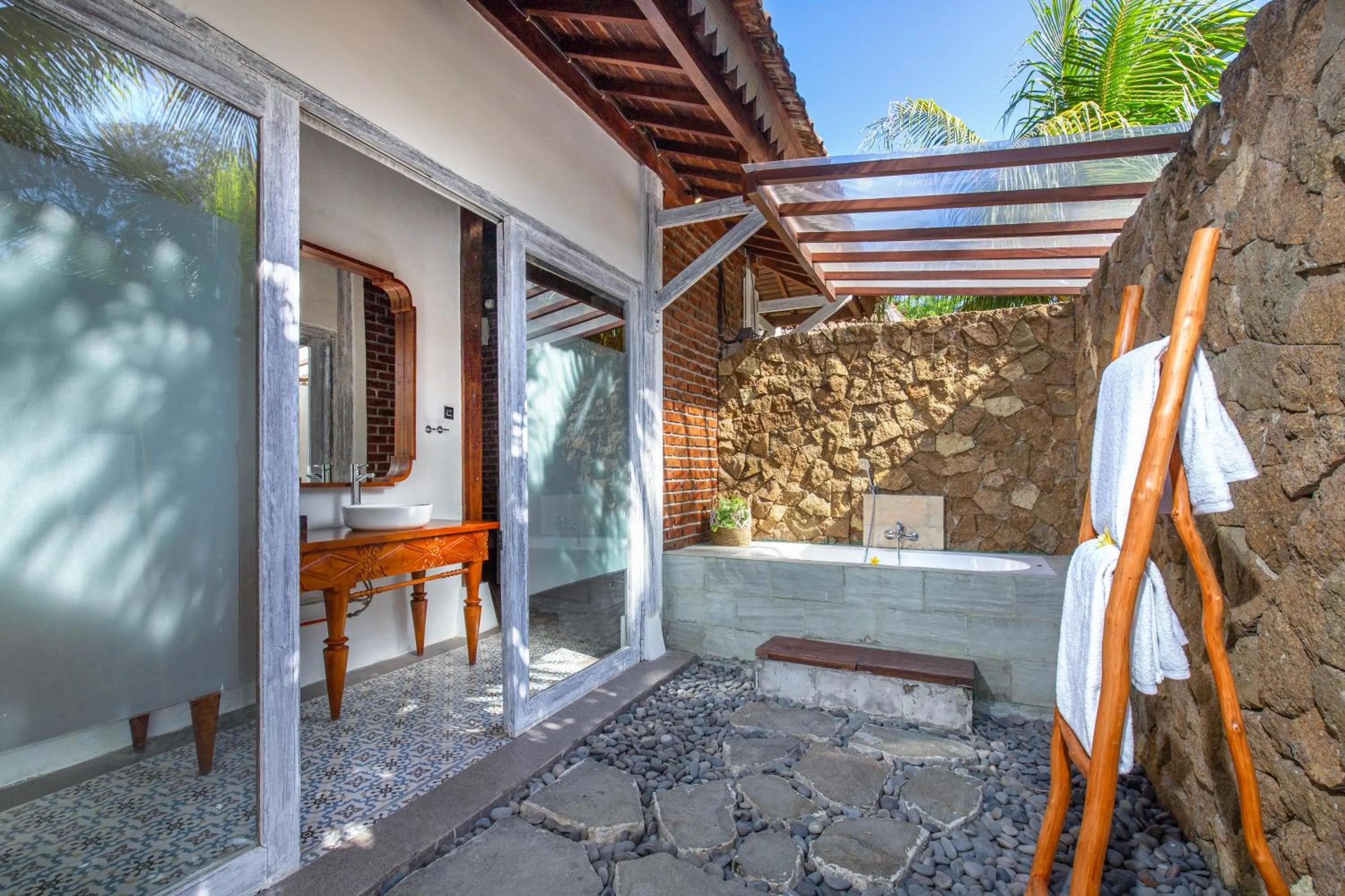 Bathroom in FRii Resort Gili Trawangan