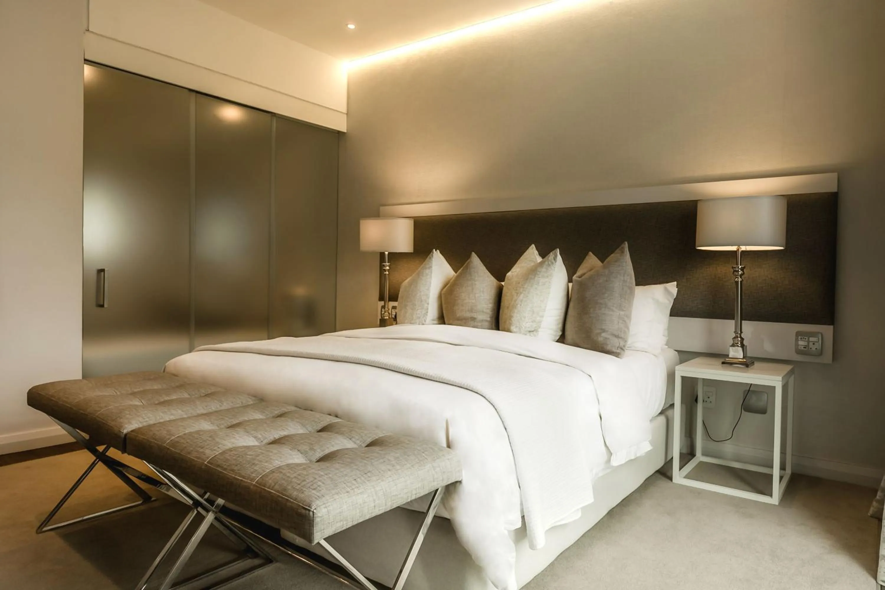 Photo of the whole room, Bed in Franschhoek Boutique Hotel - Lion Roars Hotels & Lodges