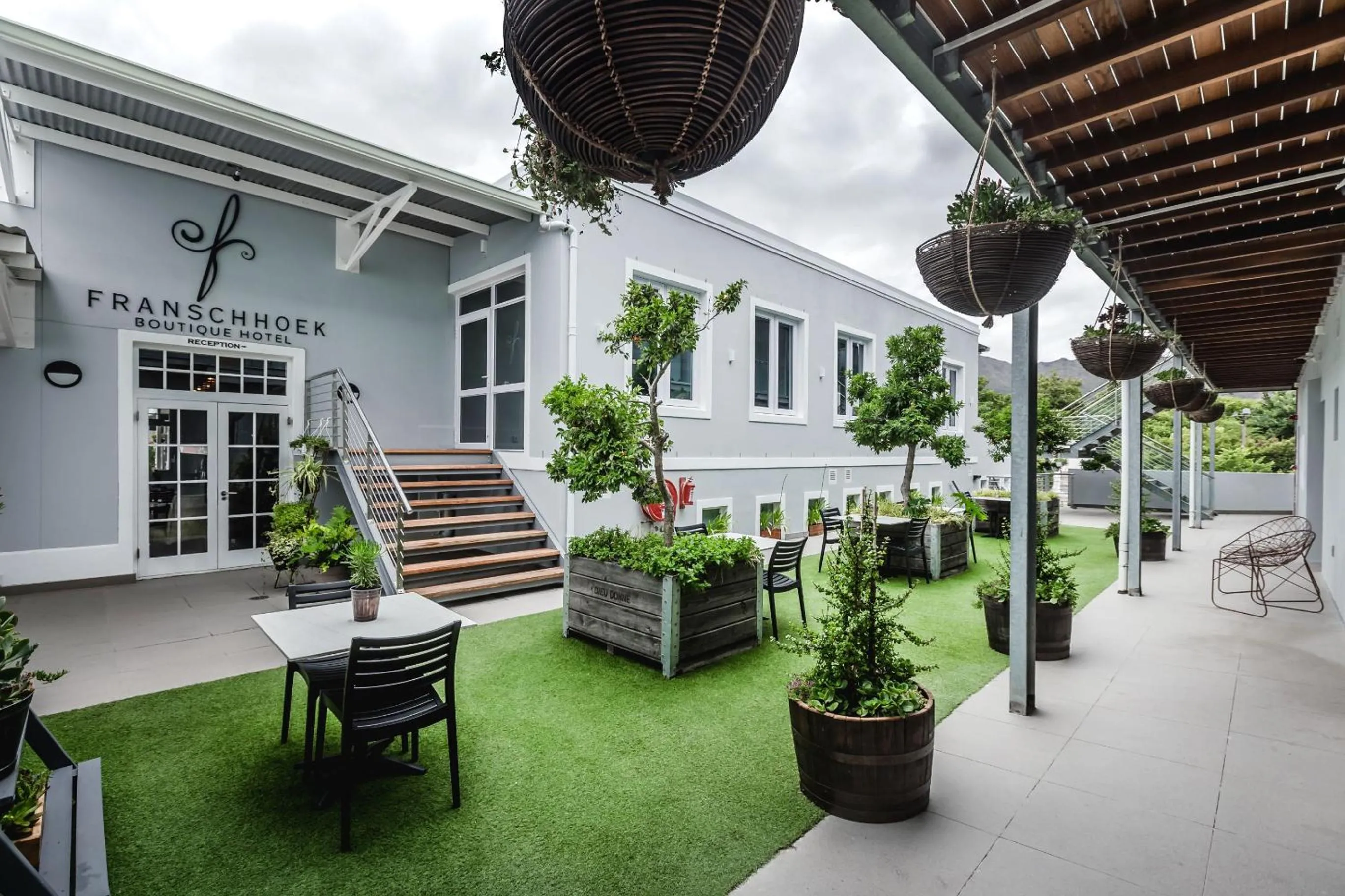 Facade/entrance in Franschhoek Boutique Hotel - Lion Roars Hotels & Lodges