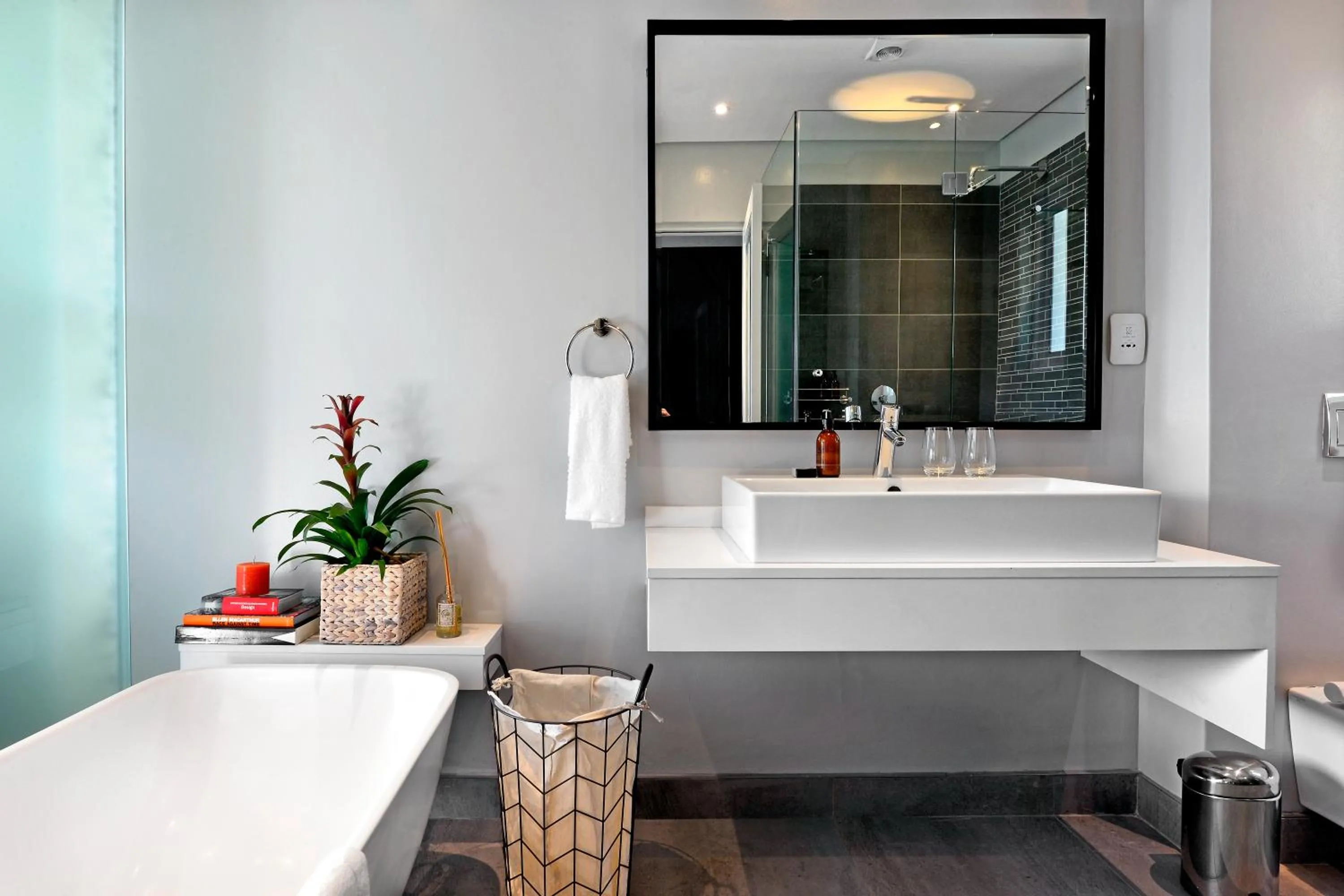 Bathroom in Franschhoek Boutique Hotel - Lion Roars Hotels & Lodges