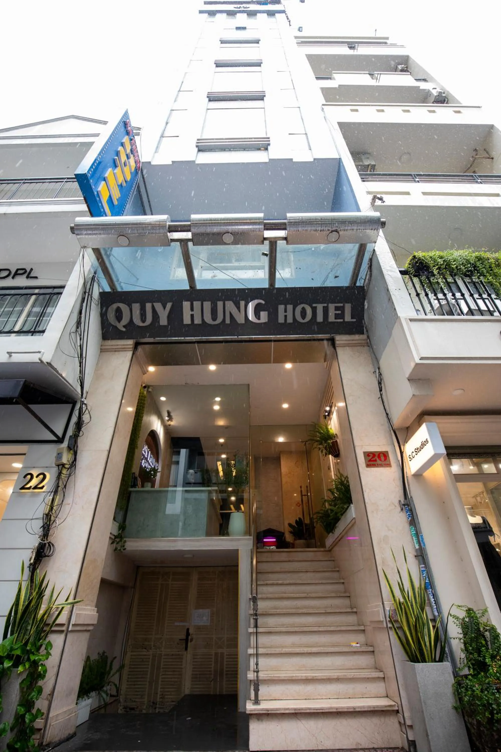 Property building in Quy Hung Hotel Central