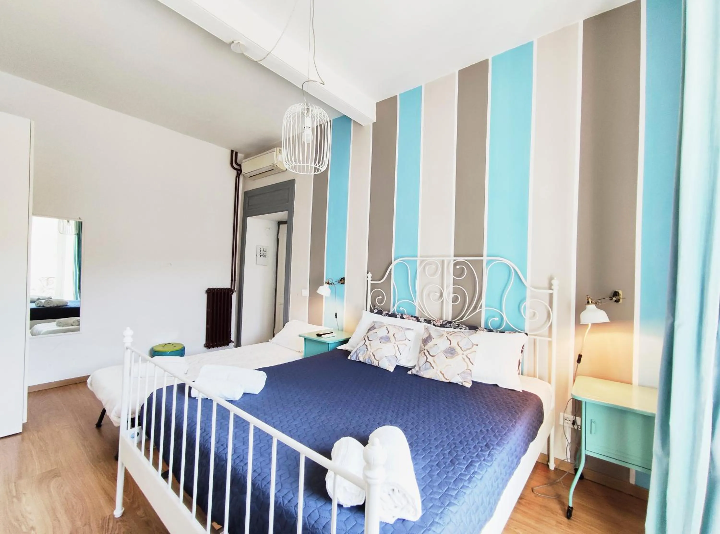 Bed in TuttoTondo Roma