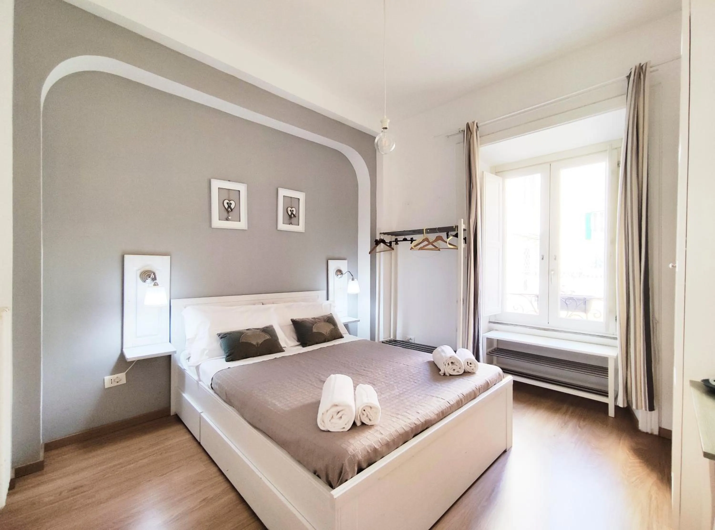 Bed in TuttoTondo Roma