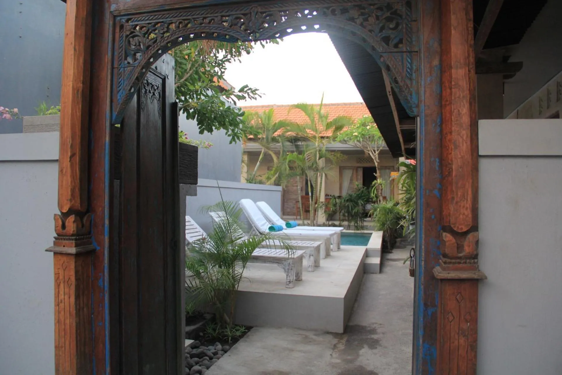 Facade/entrance in Sadana Bali Guesthouse