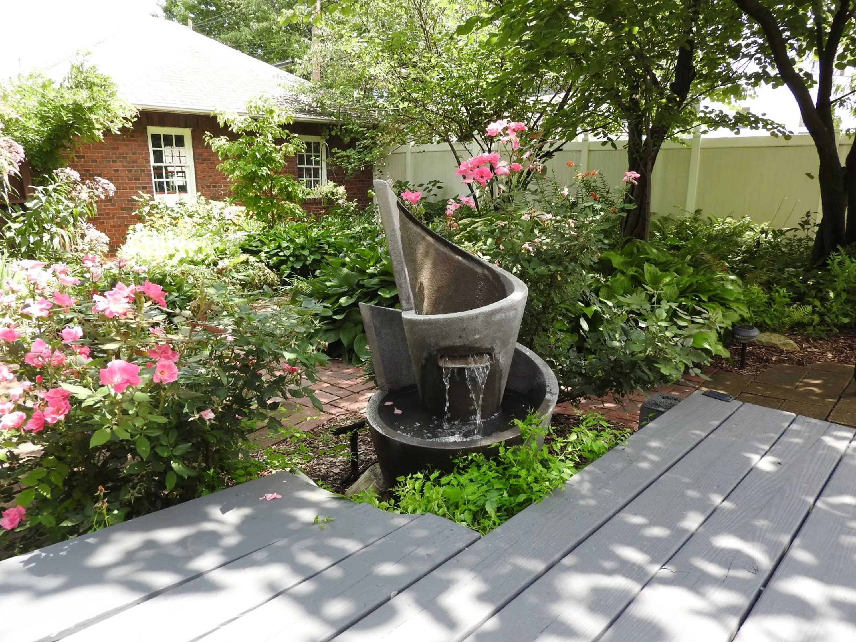 Garden in Champaign Garden Inn