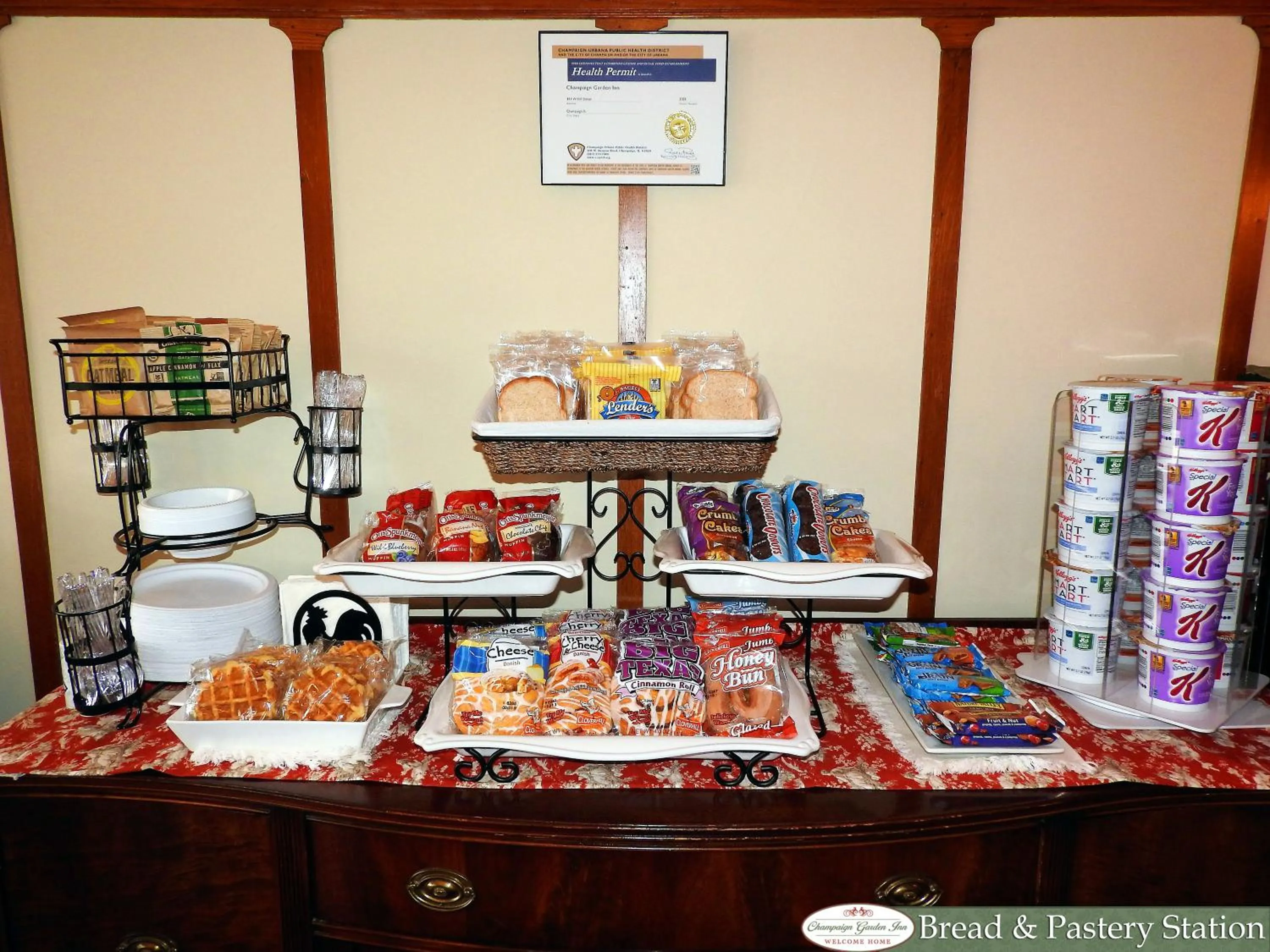 Food close-up in Champaign Garden Inn