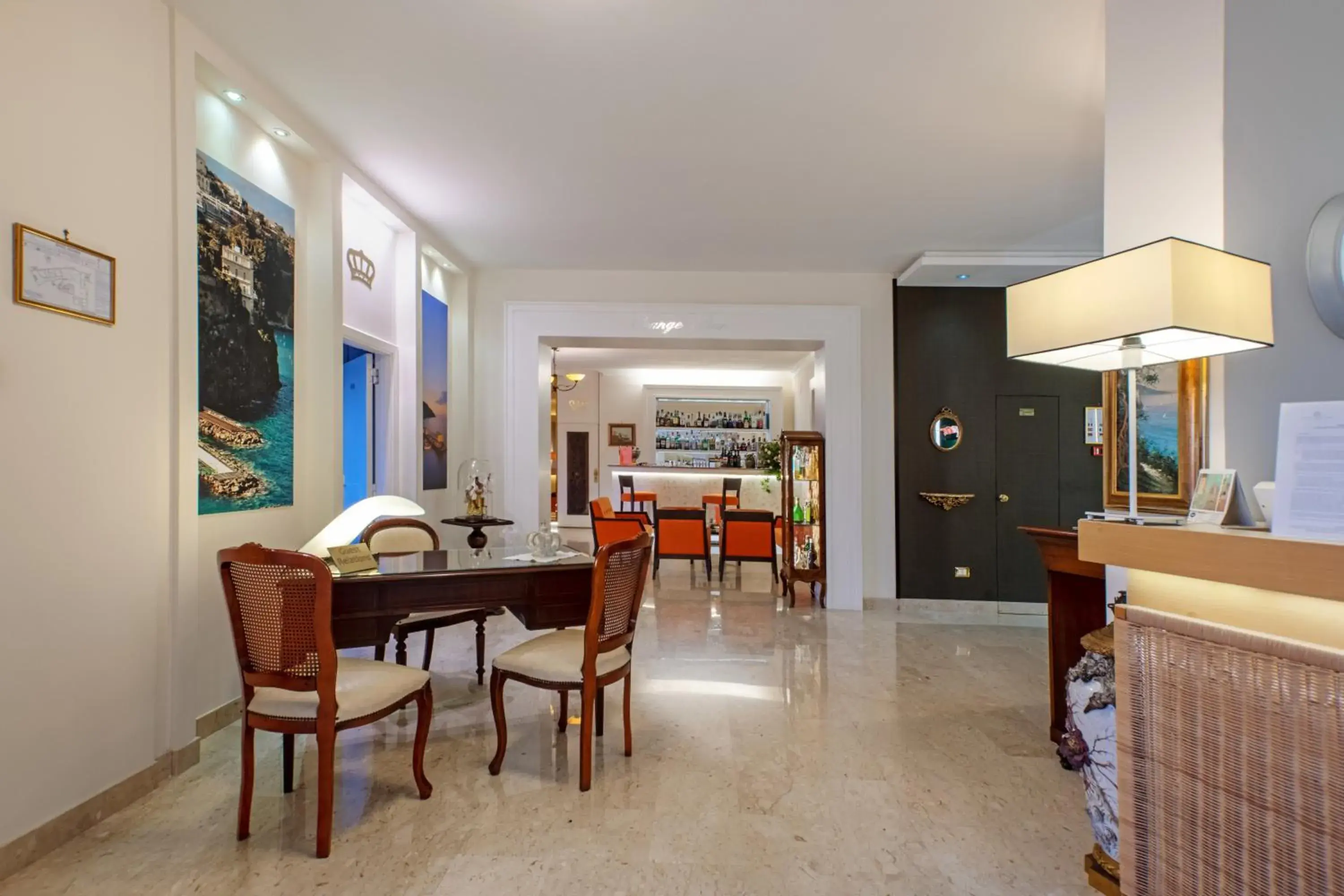 Lobby or reception in Boutique Hotel Regina Lobby or reception in Boutique Hotel Regina