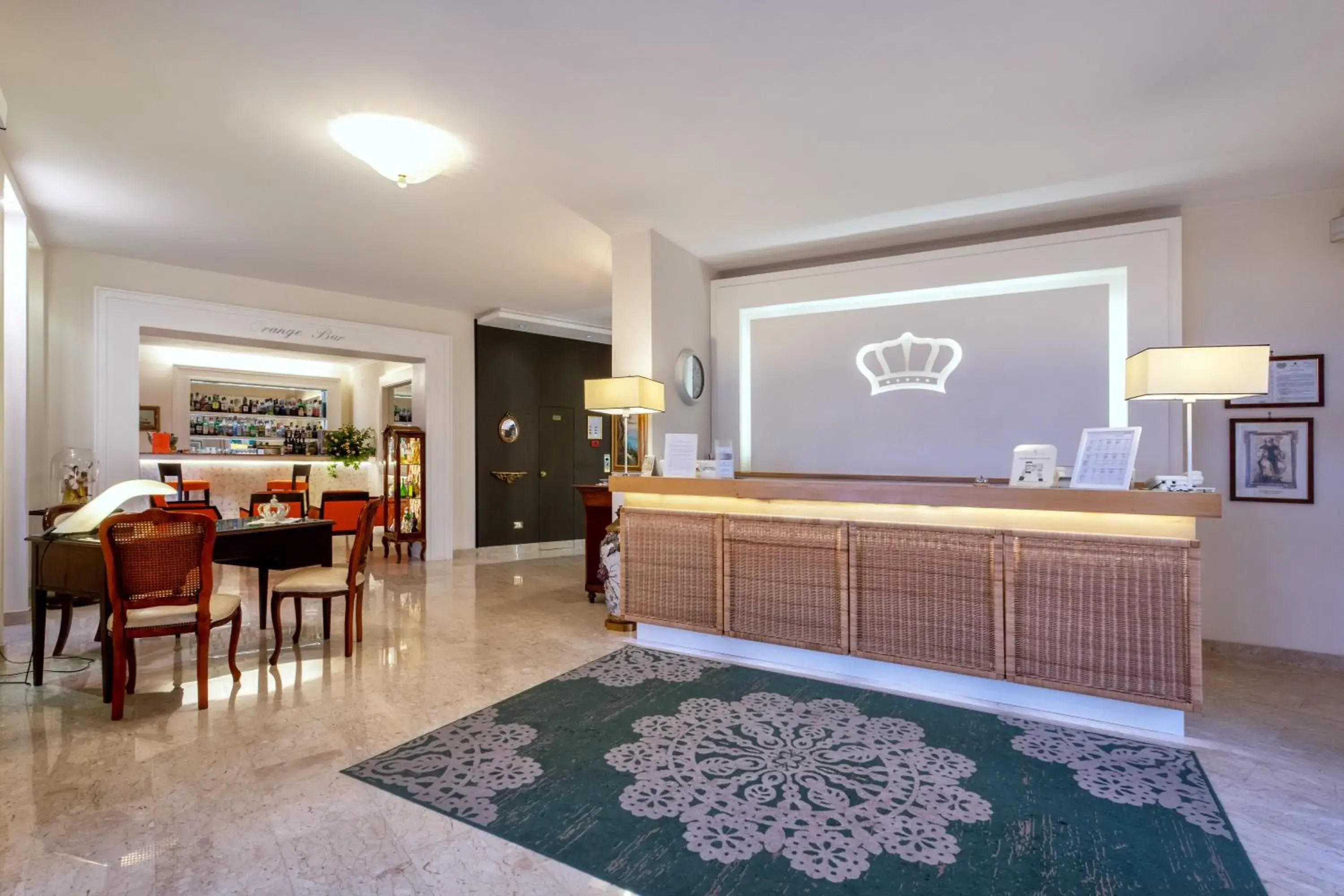 Lobby or reception in Boutique Hotel Regina Lobby or reception in Boutique Hotel Regina