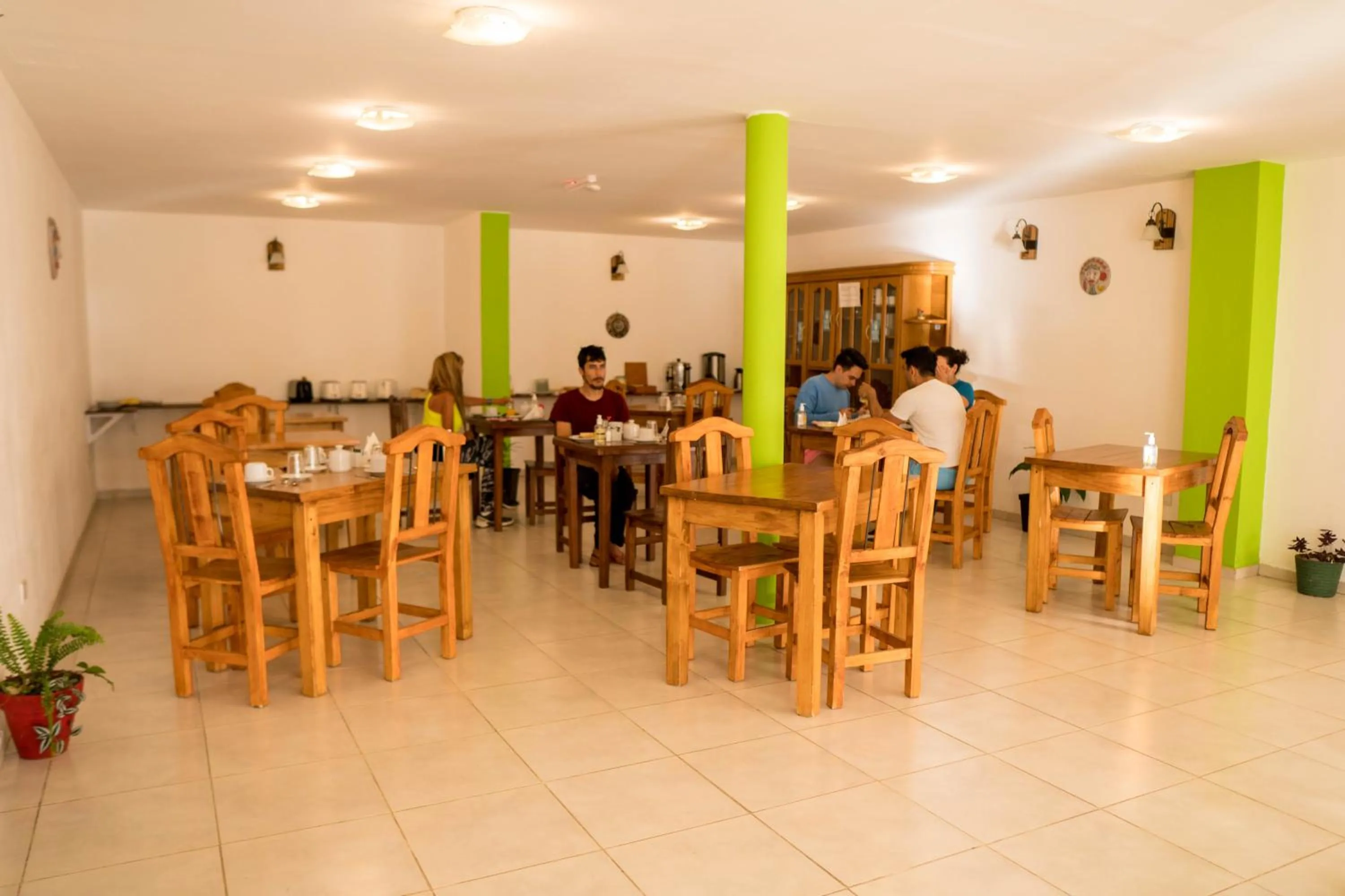 Dining area in Hosteria Alma de Patagonia