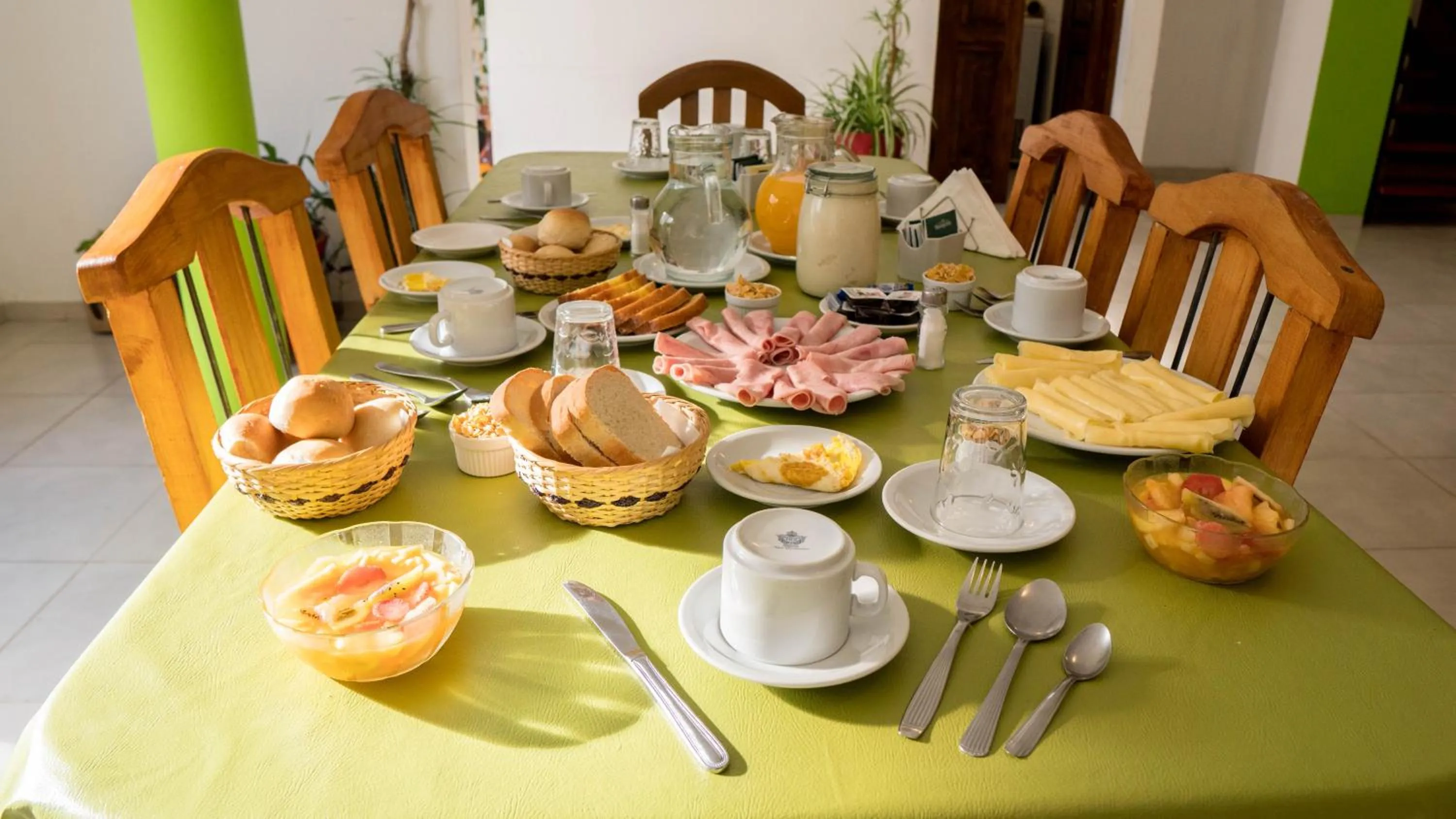 Breakfast in Hosteria Alma de Patagonia