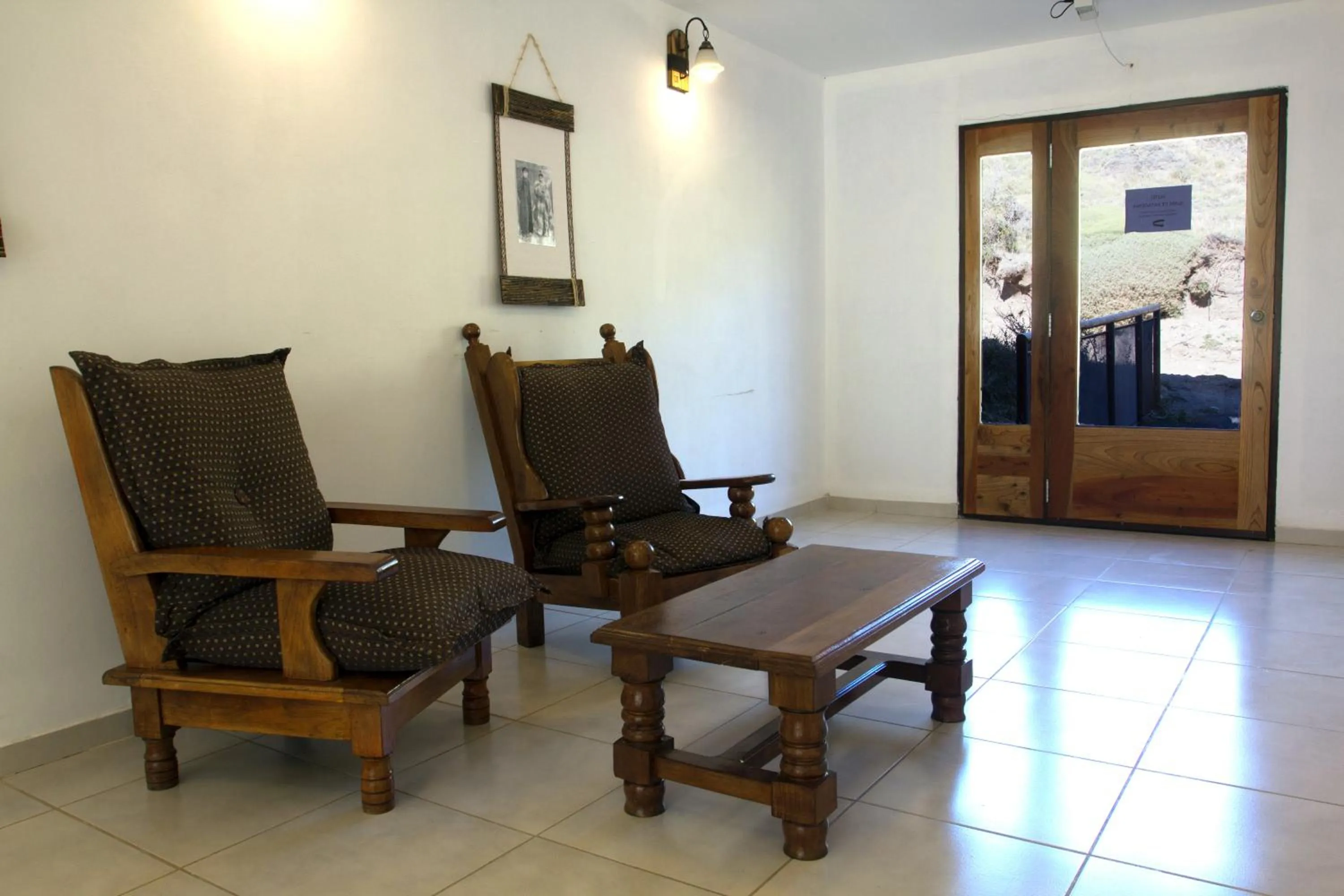 Lobby or reception in Hosteria Alma de Patagonia
